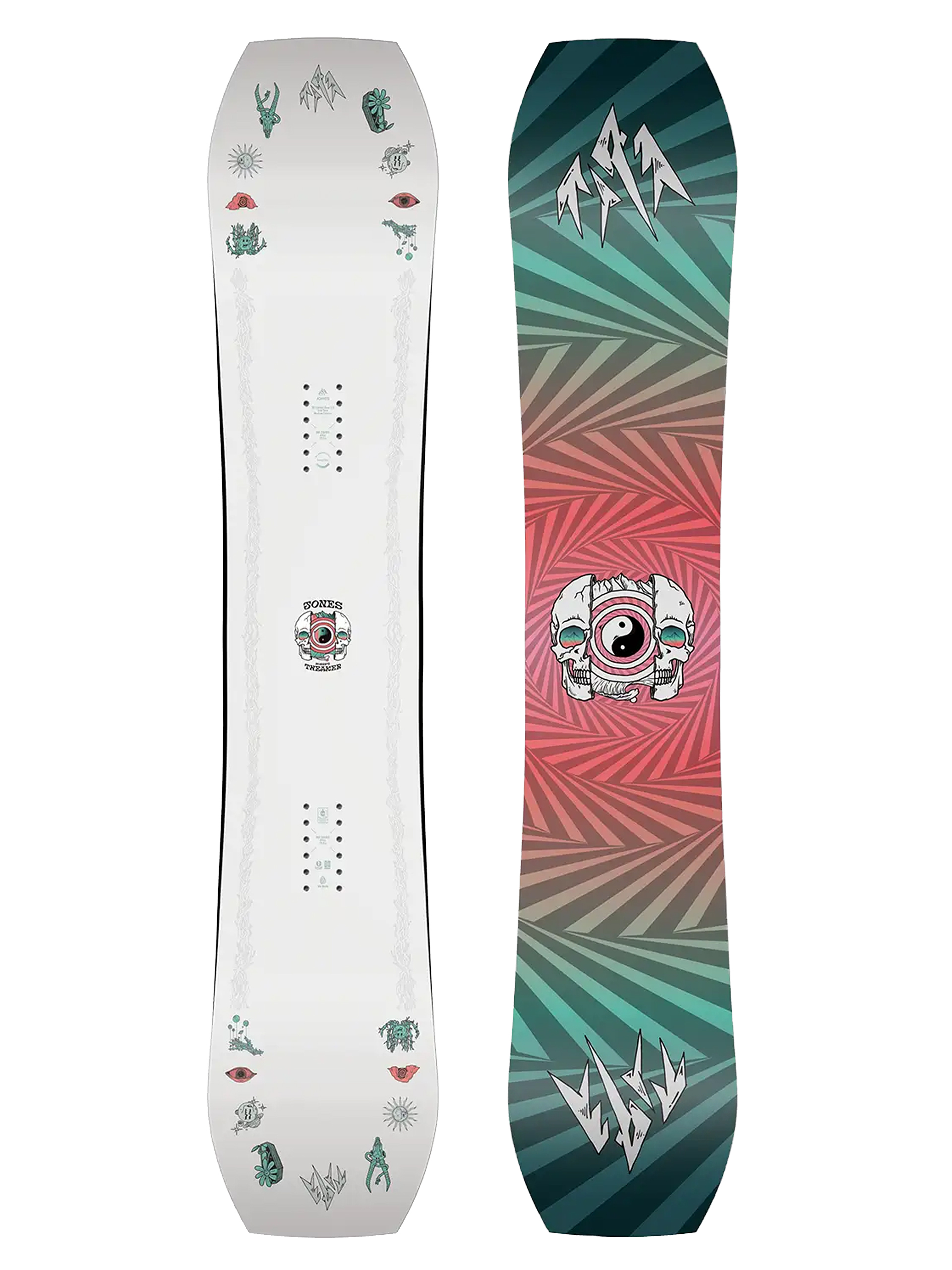 Snowboard Jones Snowboards Tweaker Wmn (white)