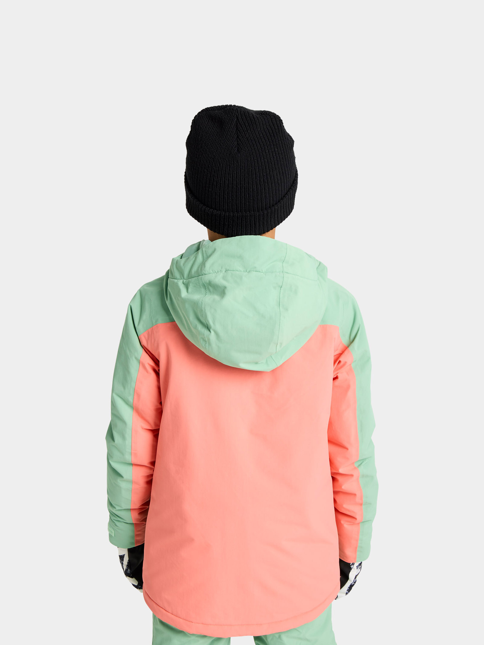 Snowboardová bunda Burton Ascutney 2L JR (soft sage/peach echo)