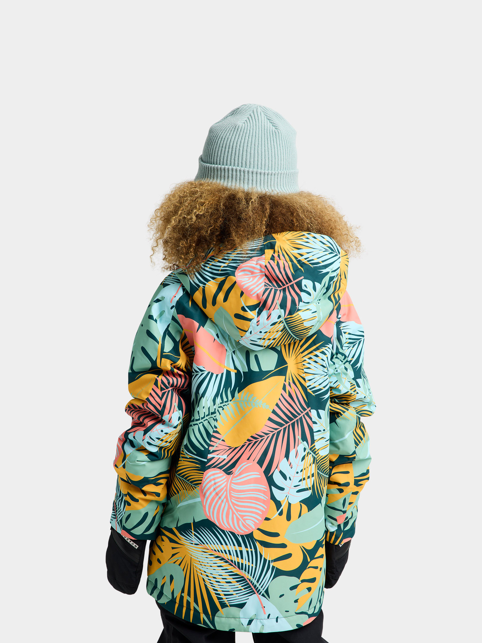Snowboardová bunda Burton Hillslope JR (oversized tropical)
