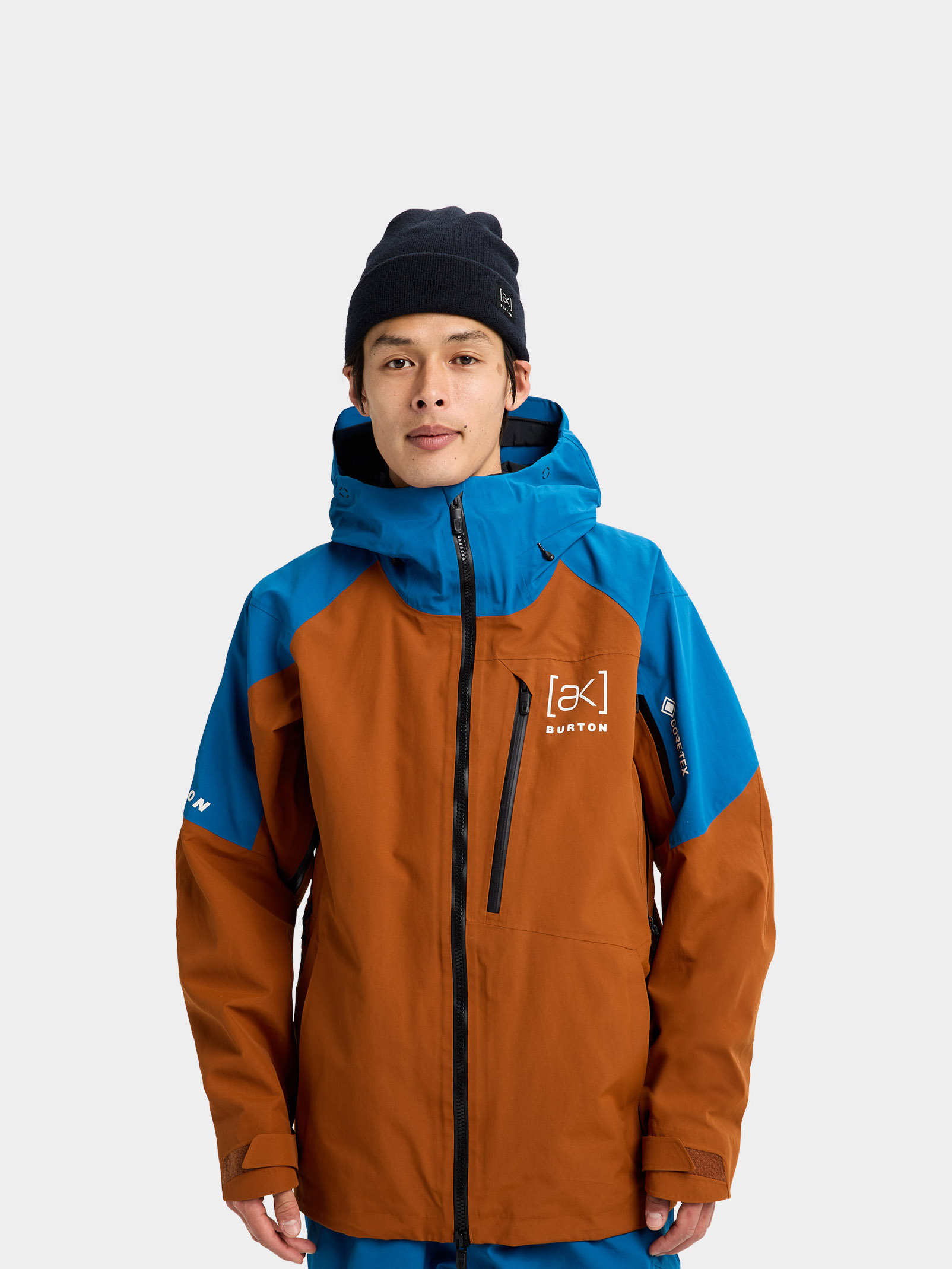 Snowboardová bunda Burton Ak Gore Tex Cyclic 2L (chestnut brown/blue teal)