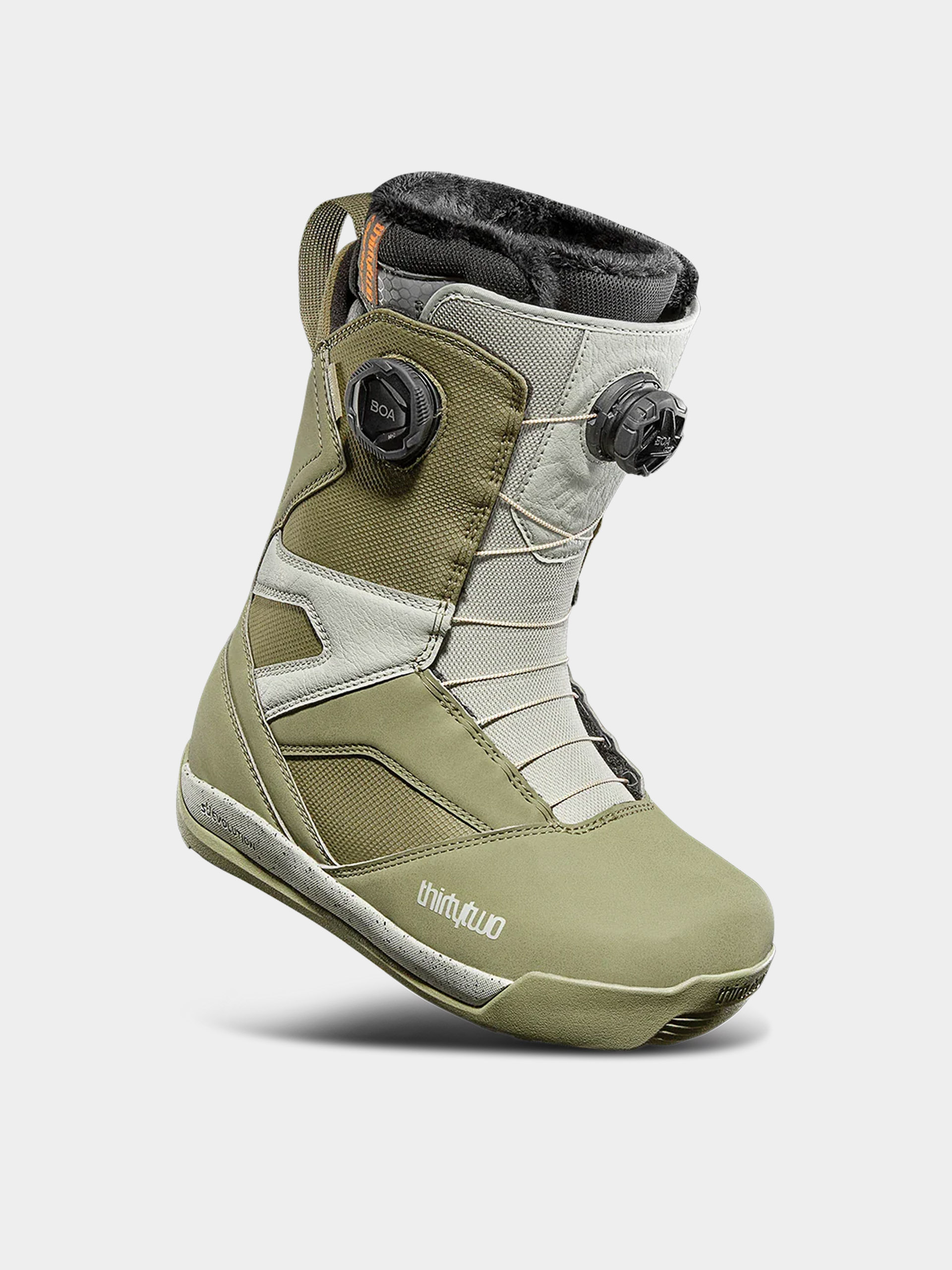 Boty na snowboard ThirtyTwo Stw Double Boa Wmn (olive)