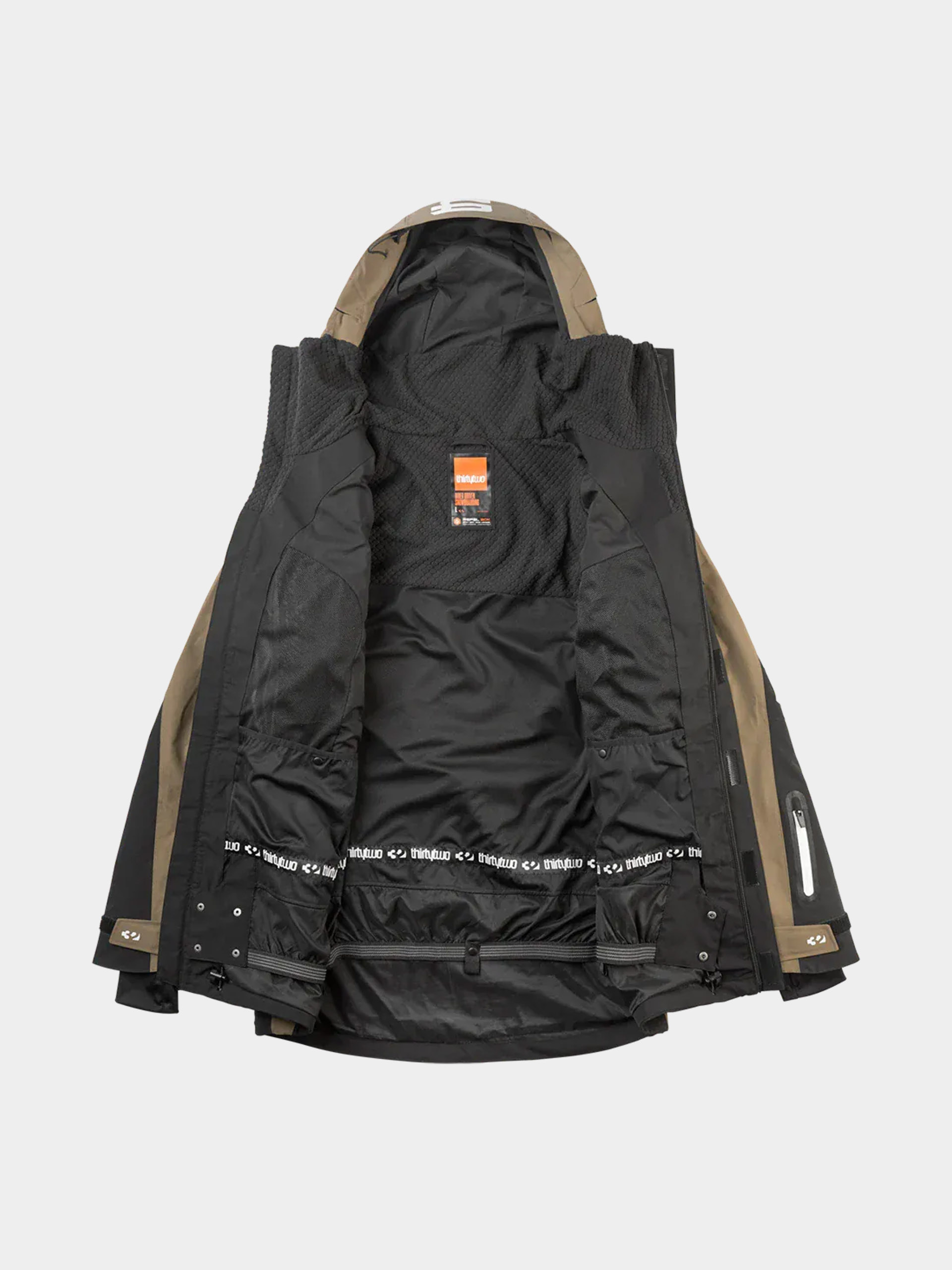 Pánská Snowboardová bunda ThirtyTwo Deep Creek Parka (tobacco)