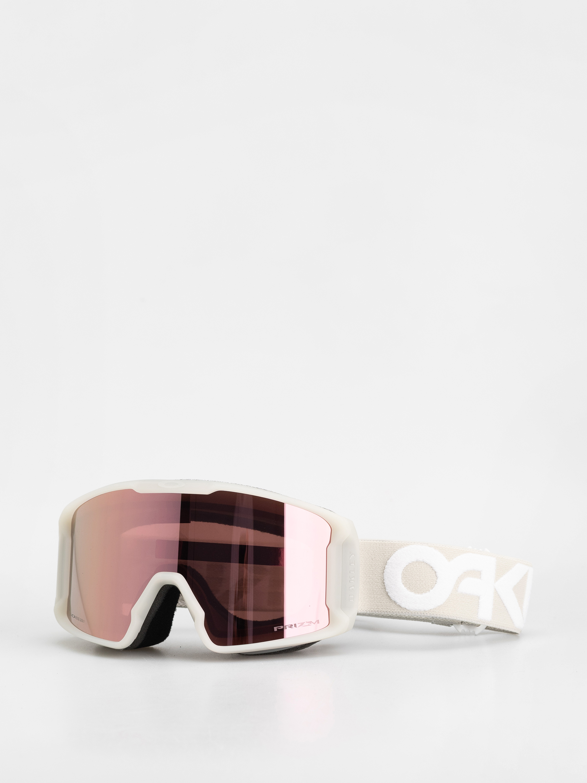 Bru00fdle na snowboard Oakley Line Miner M (matte b1b cool grey/prizm rose gold iridium)