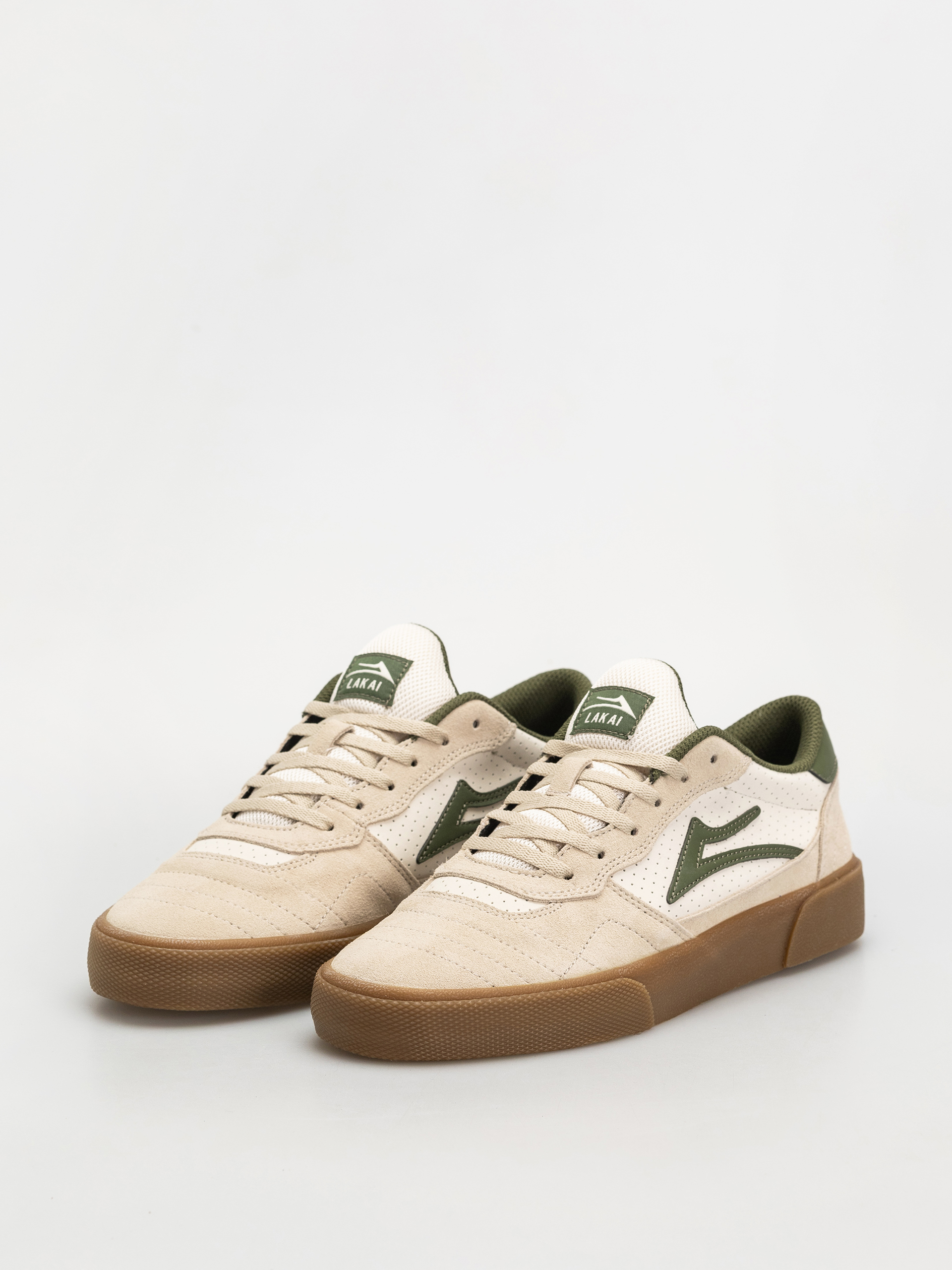 Boty Lakai Cambridge (cream suede)