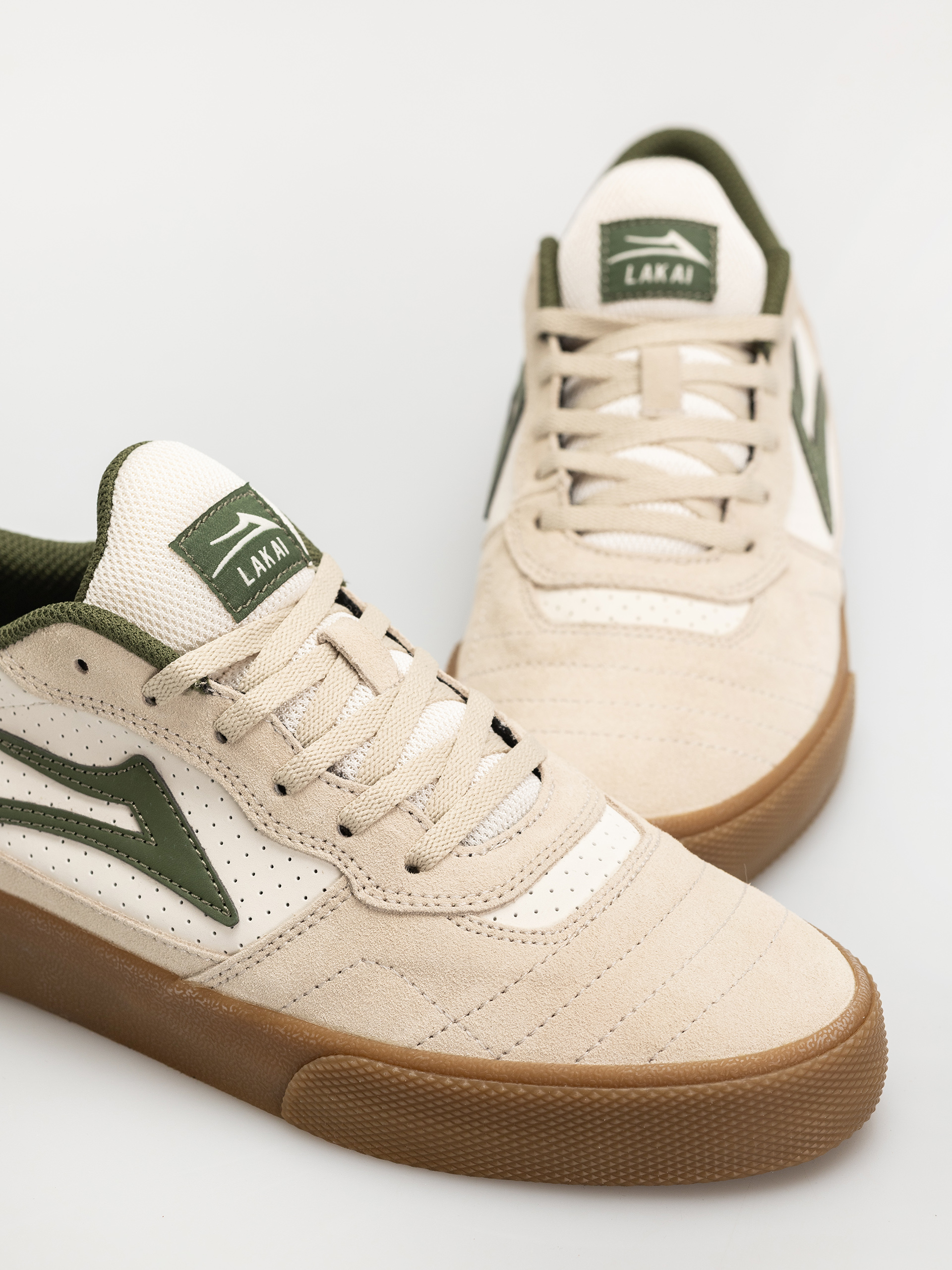 Boty Lakai Cambridge (cream suede)