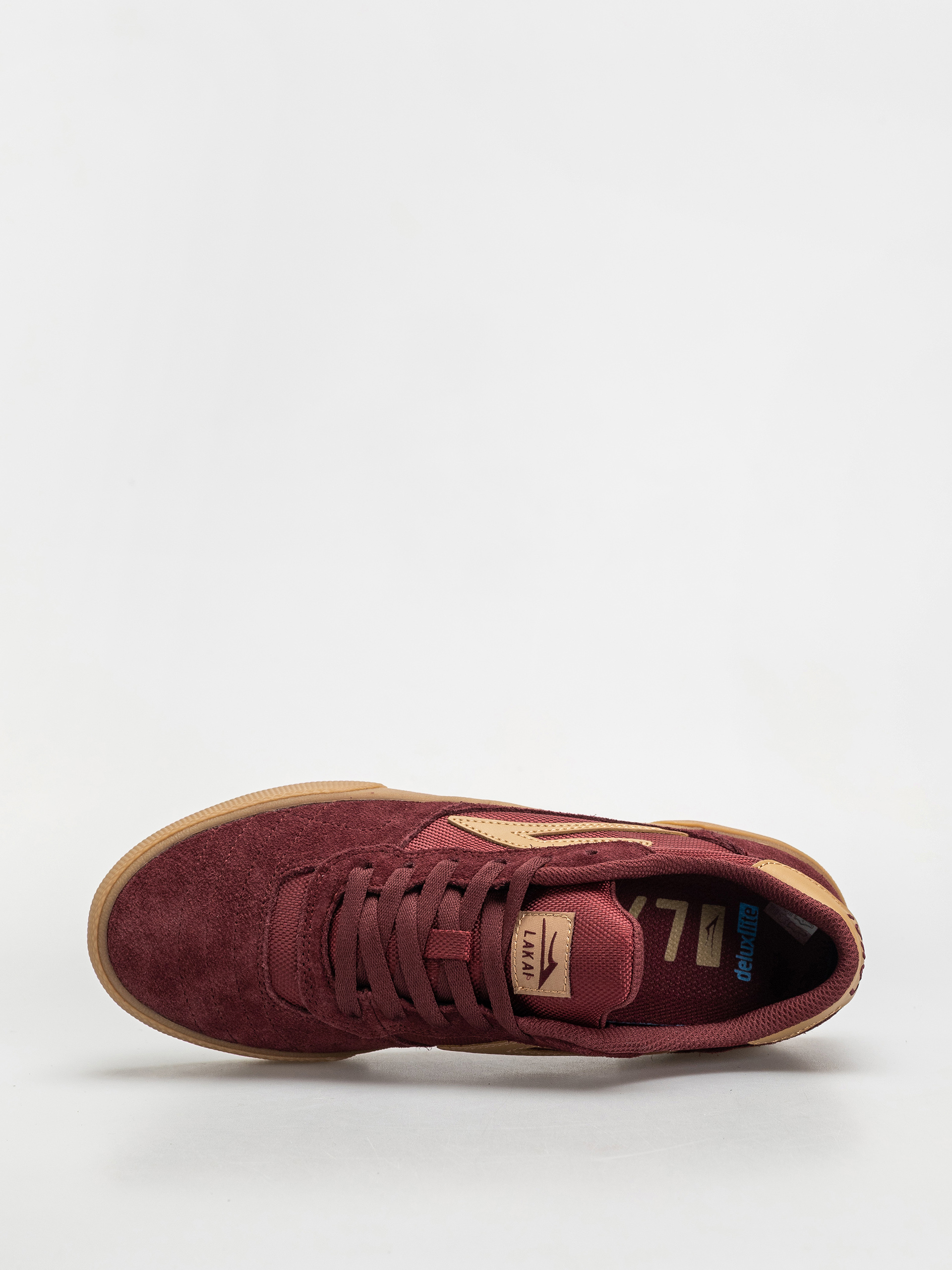 Boty Lakai Cambridge (burgundy suede)