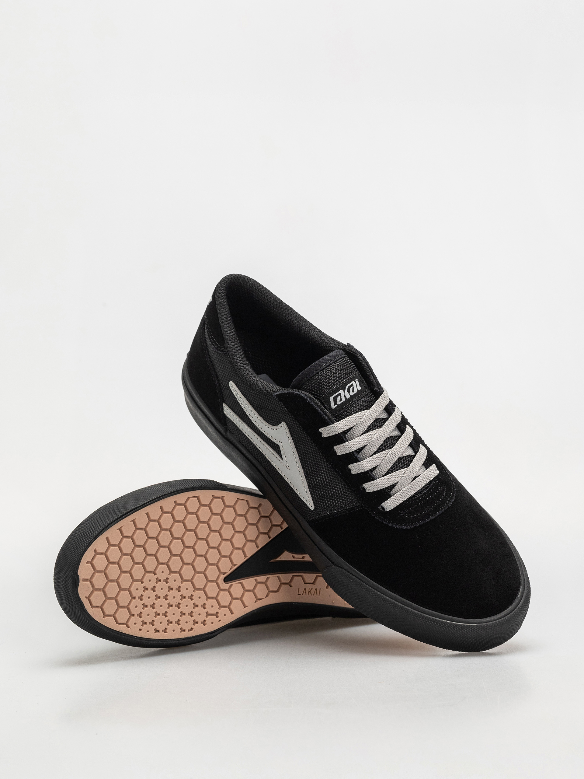Boty Lakai Manchester (black suede)