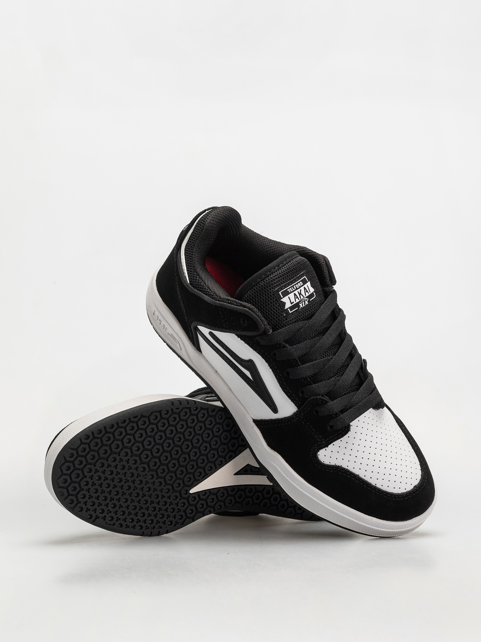 Boty Lakai Telford Low (black/white leather)