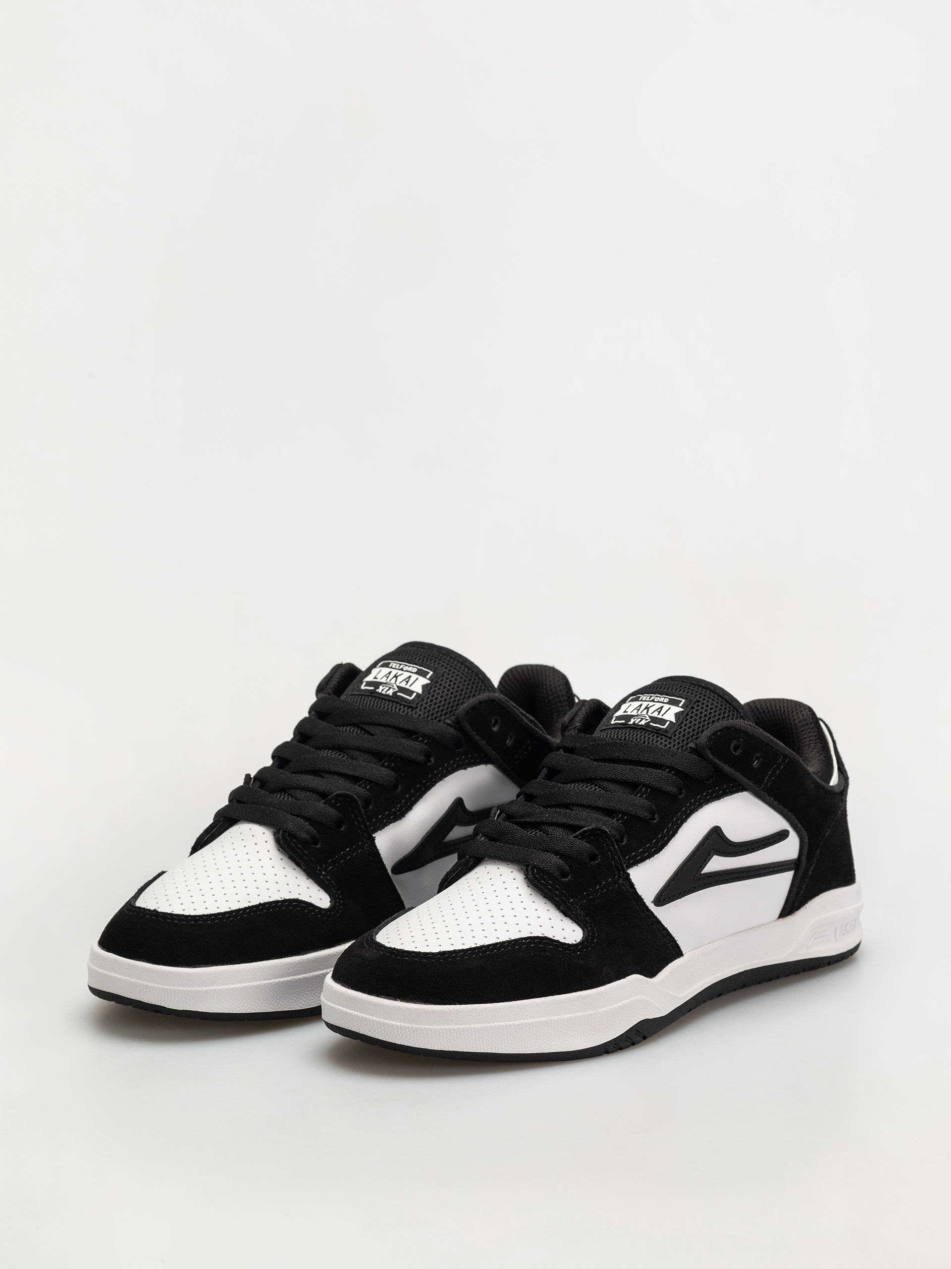 Boty Lakai Telford Low (black/white leather)