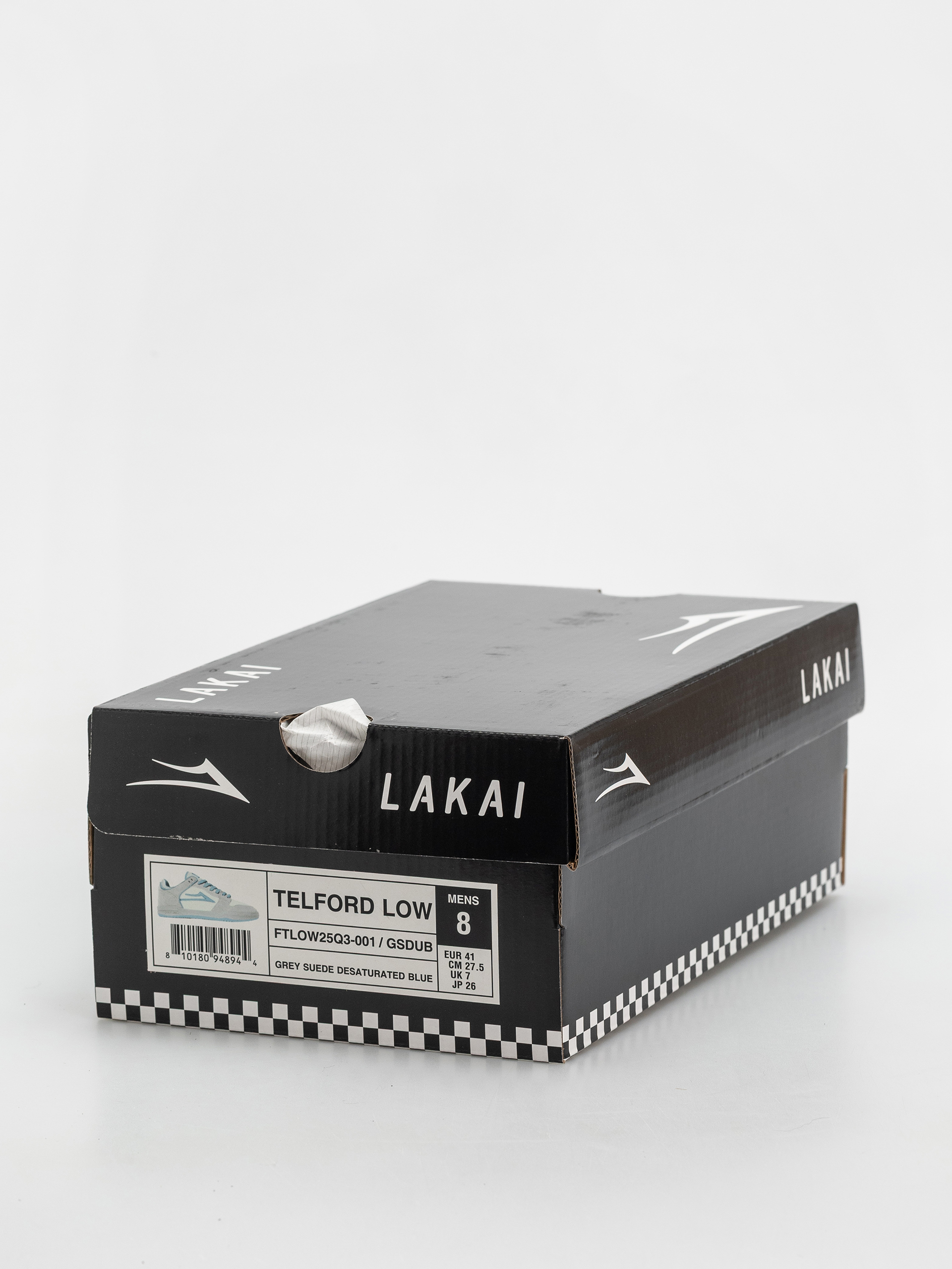 Boty Lakai Telford Low (grey suede desaturated blue)