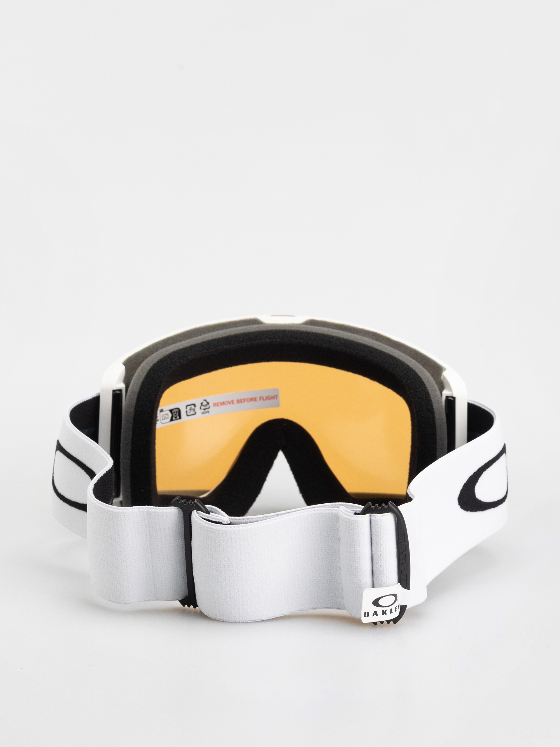 Brýle na snowboard Oakley Target Line L (matte white/persimmon)