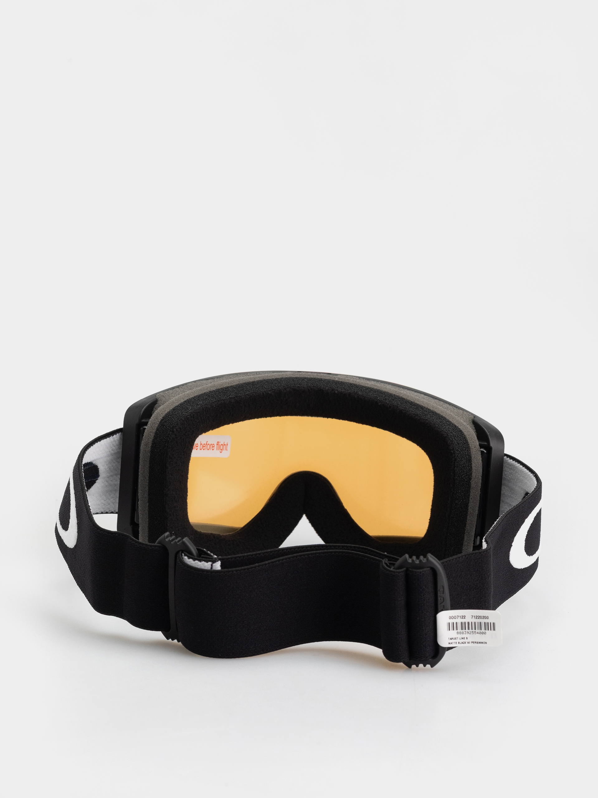 Brýle na snowboard Oakley Target Line S JR (matte black/persimmon)