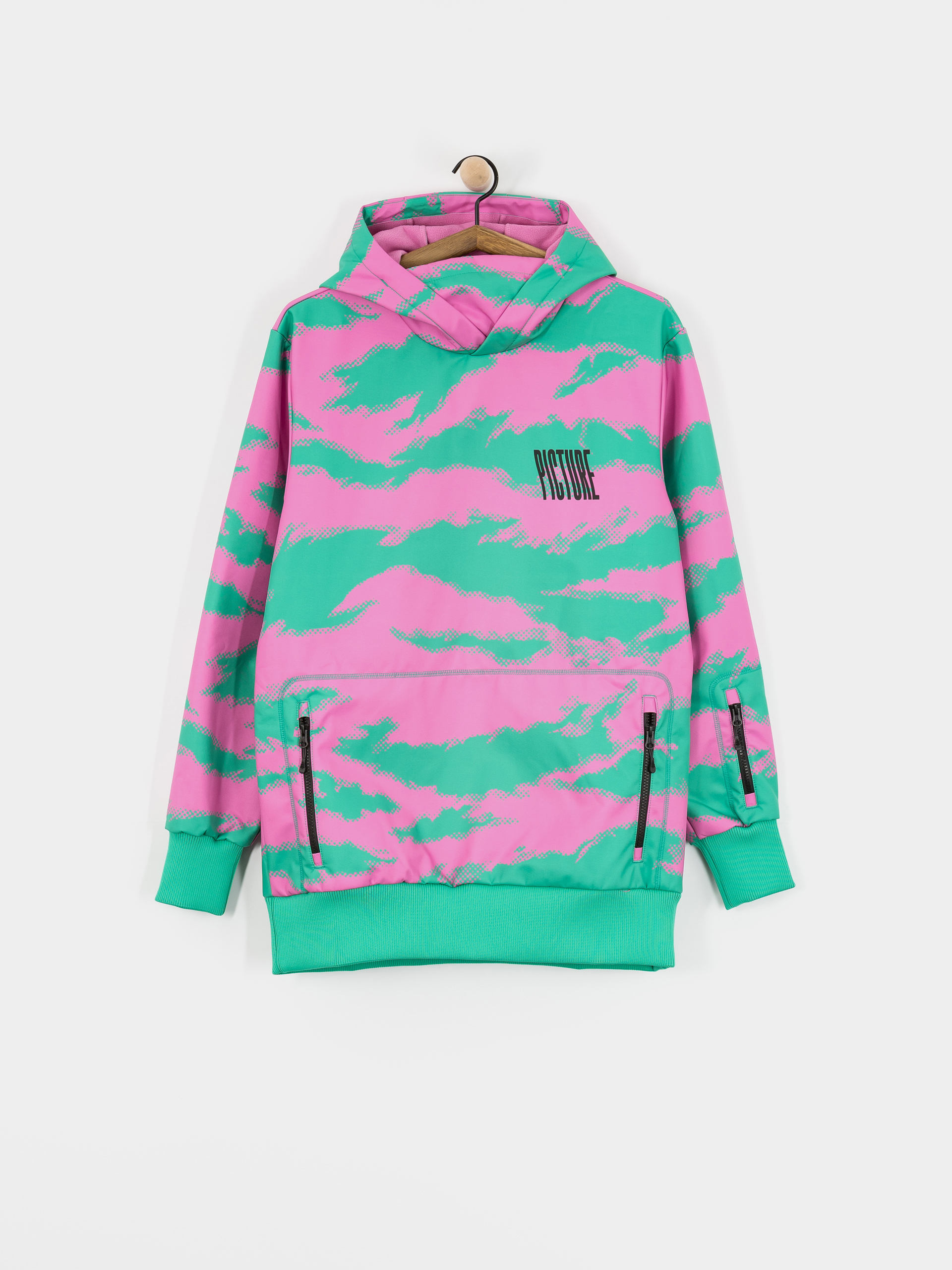 Snowboardovu00e1 bunda Picture Parker Printed (retro bliss print)