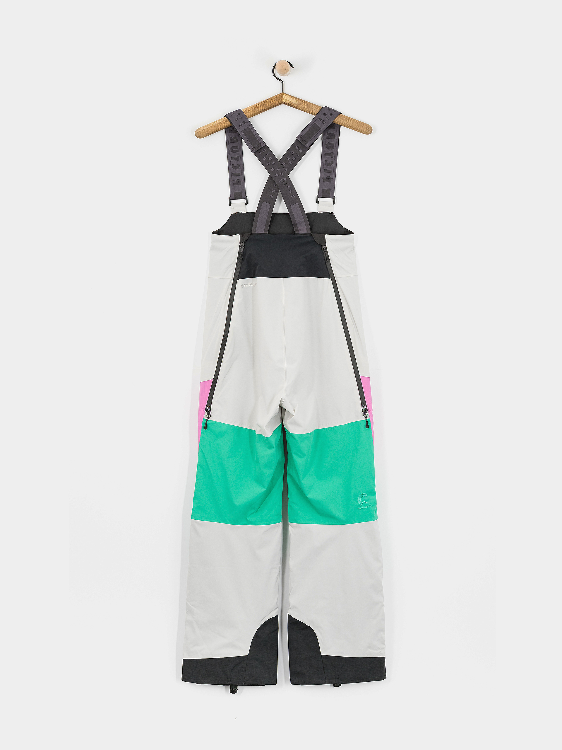 Dámské Snowboardové kalhoty  Picture Elwy BIB (vapor grey)