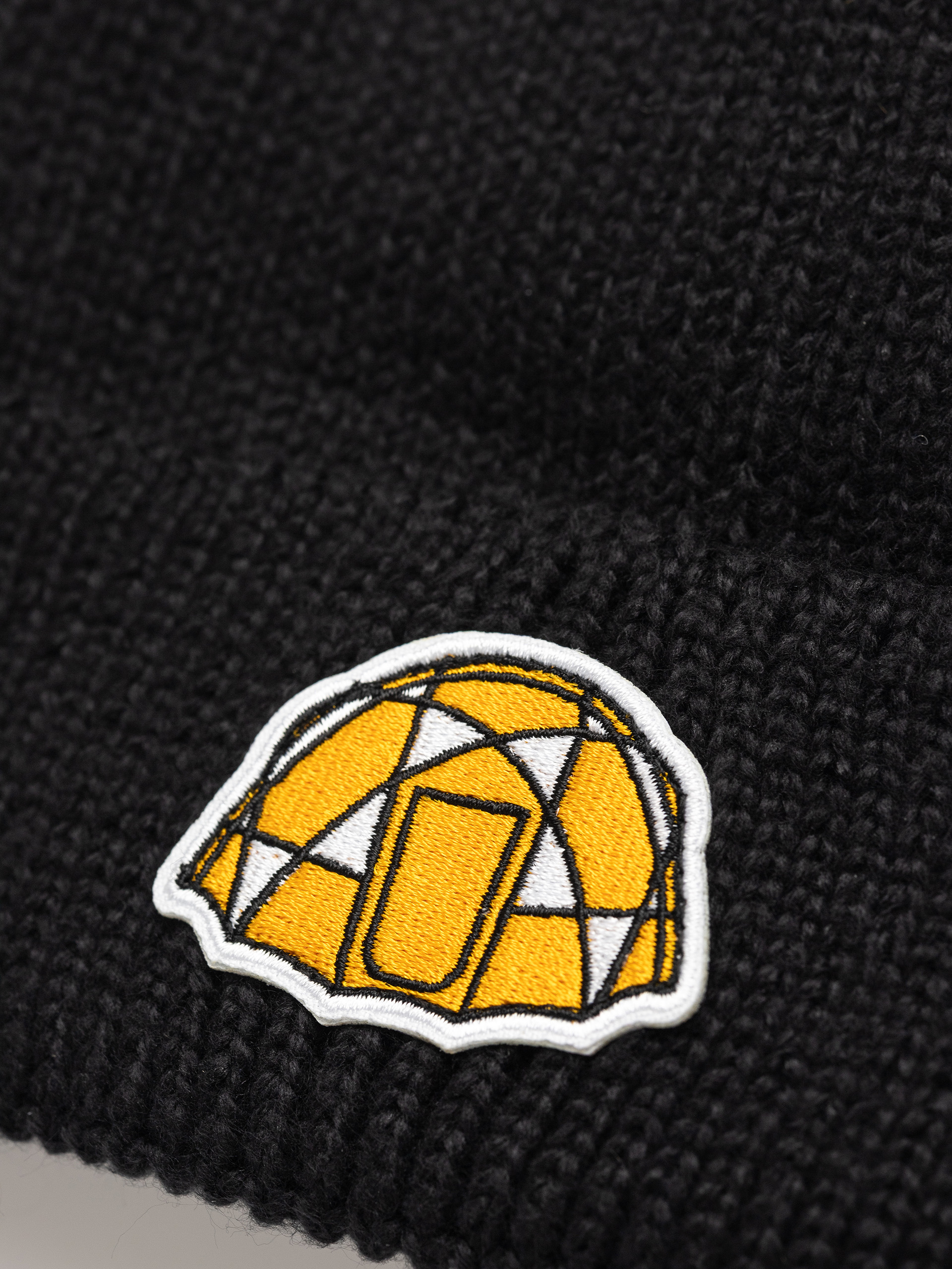 Čepice The North Face Tnf Logo Box Cuffed (tnf black/icon patch)