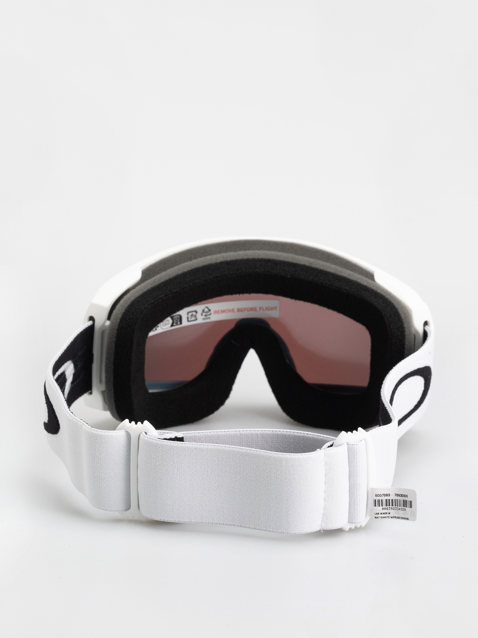 Brýle na snowboard Oakley Line Miner M (matte white/prizm snow torch iridium)
