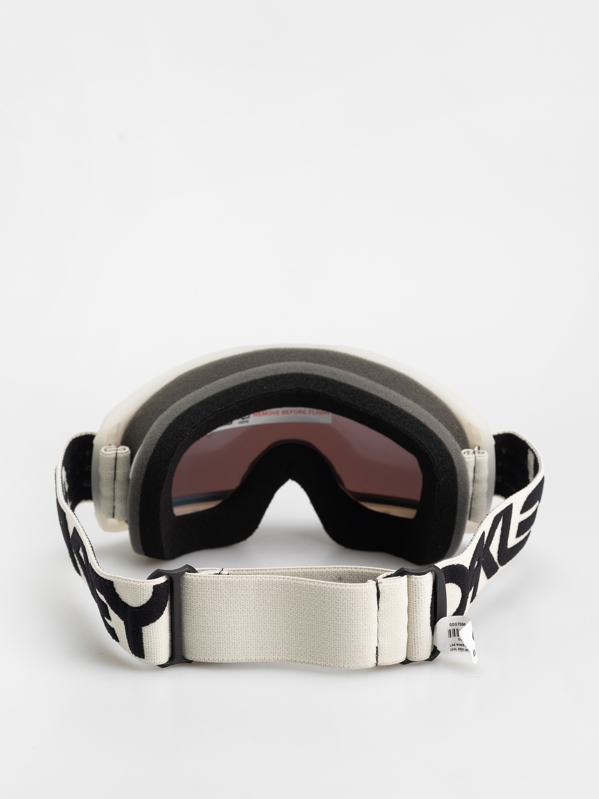 Brýle na snowboard Oakley Line Miner S JR (matte b1b cool grey/prizm rose gold iridium)