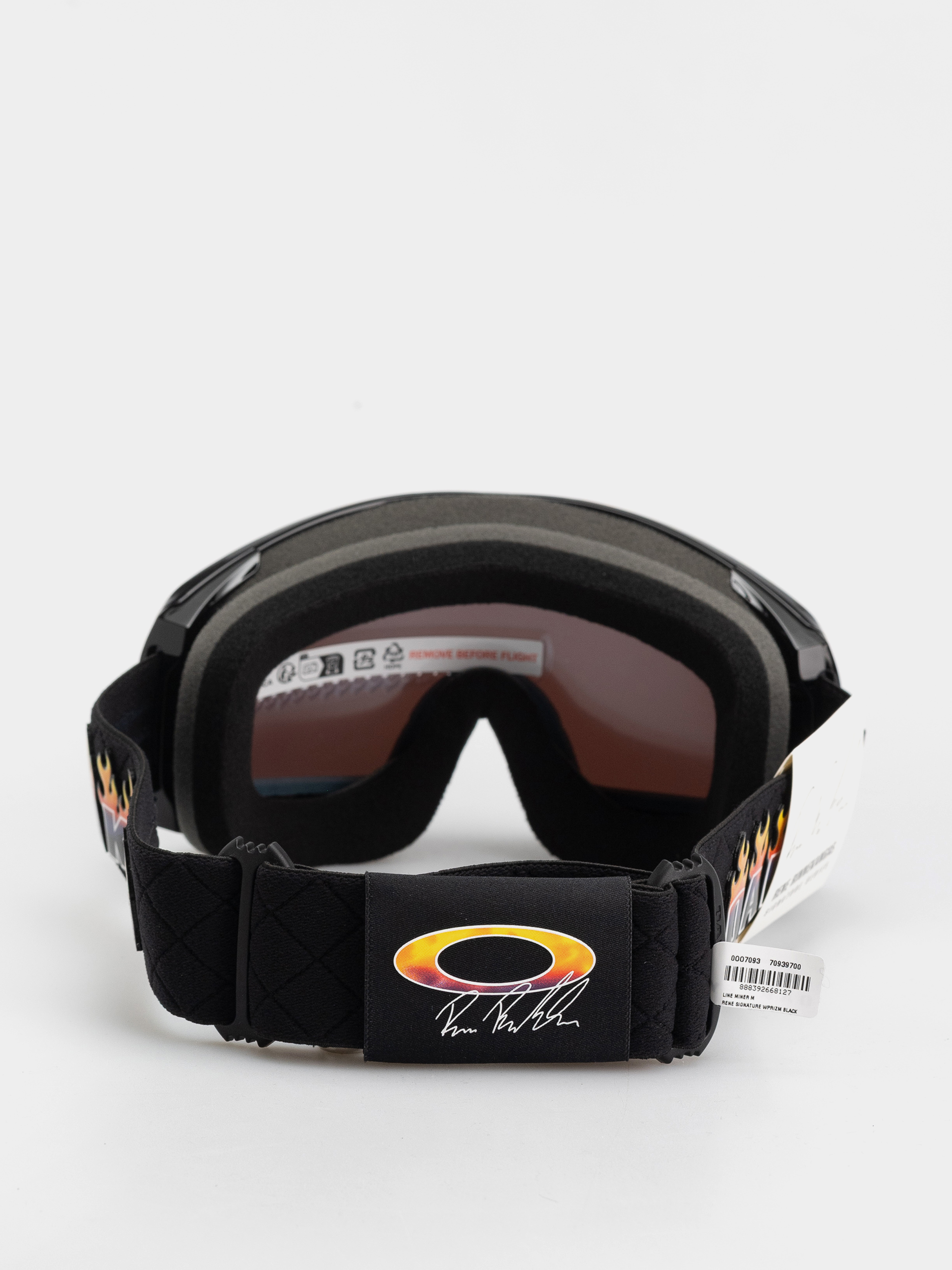 Brýle na snowboard Oakley Line Miner M (rene rinnekangas signature/prizm snow black iridium)