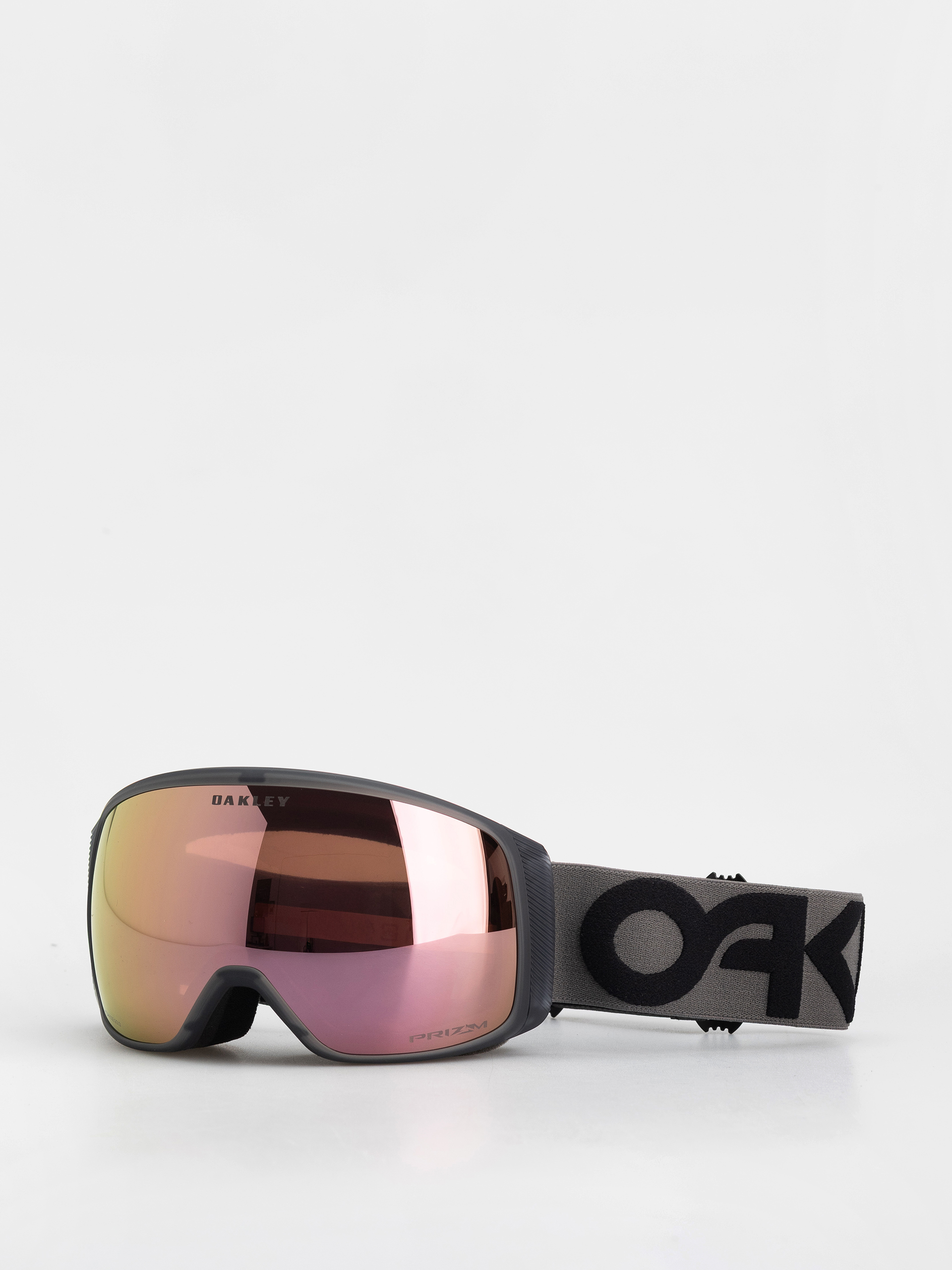 Bru00fdle na snowboard Oakley Flight Tracker L (matte b1b forged iron/prizm rose gold iridium)