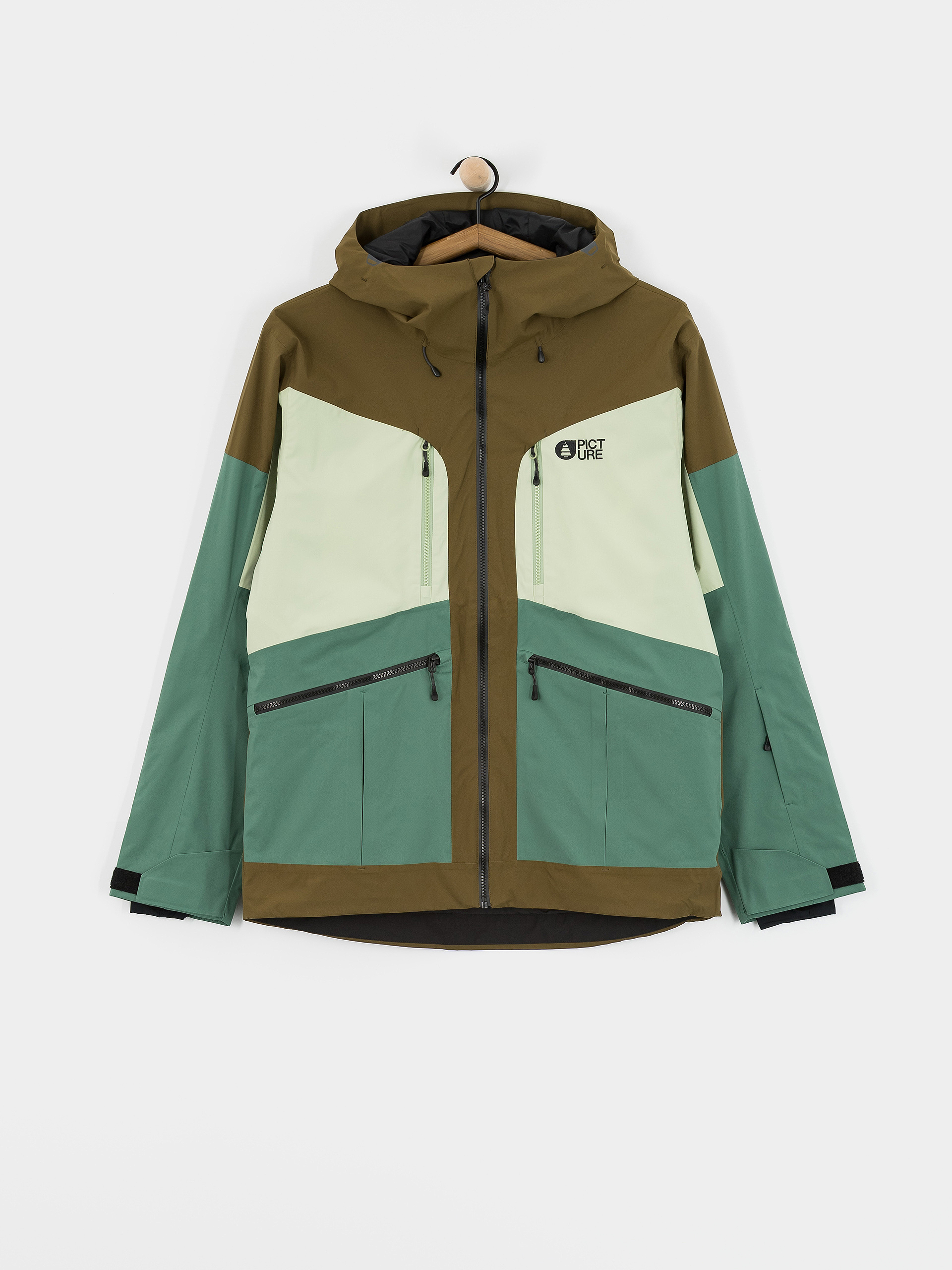 Snowboardová bunda Picture Naikoon (reseda)