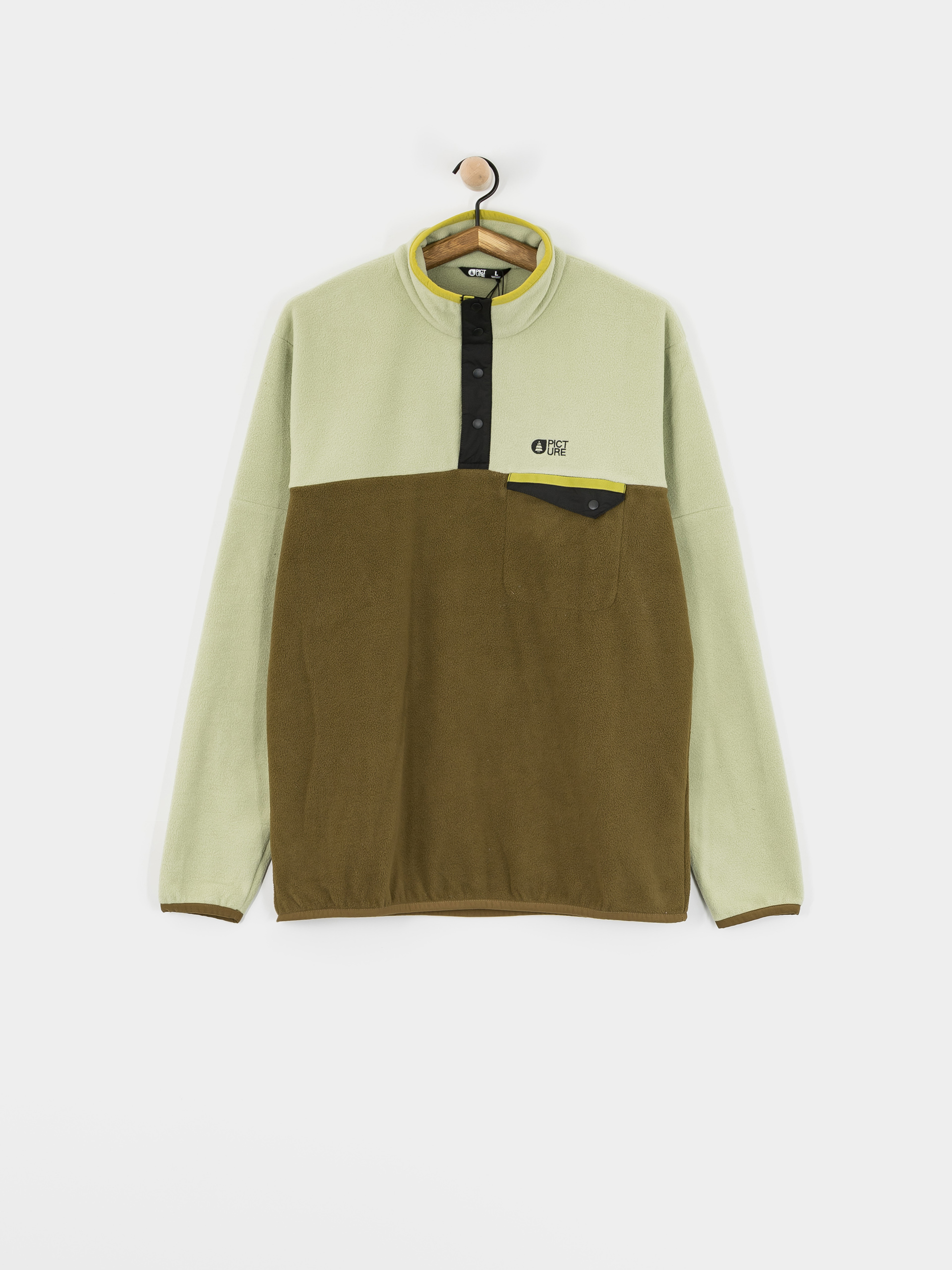 Fleecovu00e1 mikina Picture Arcca 1/4 Zip (tobacco)