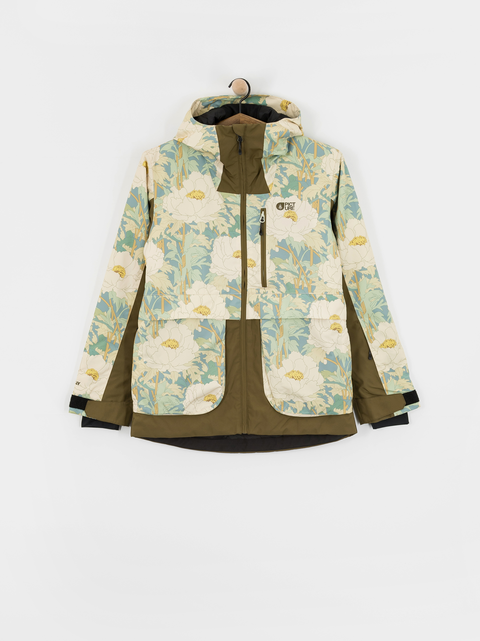 Snowboardovu00e1 bunda Picture Glawi Wmn (timeless flower print)