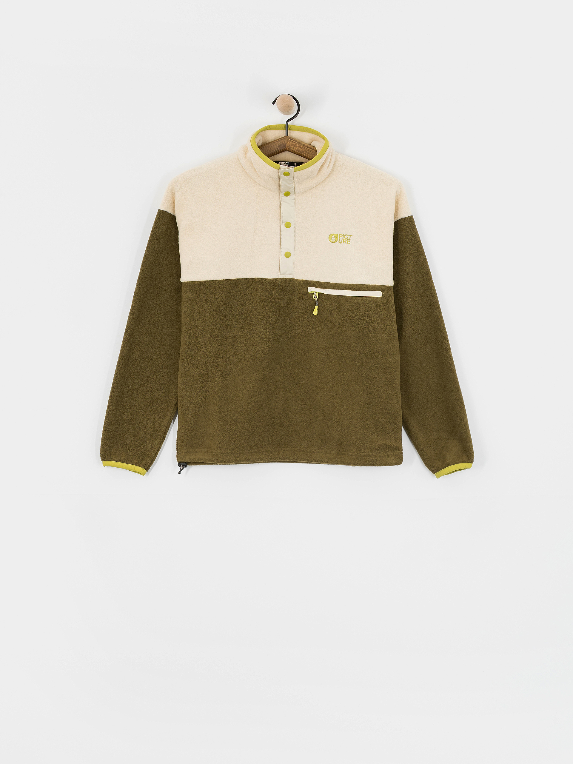 Fleecová mikina Picture Arcca 1/4 Zip Wmn (tobacco)