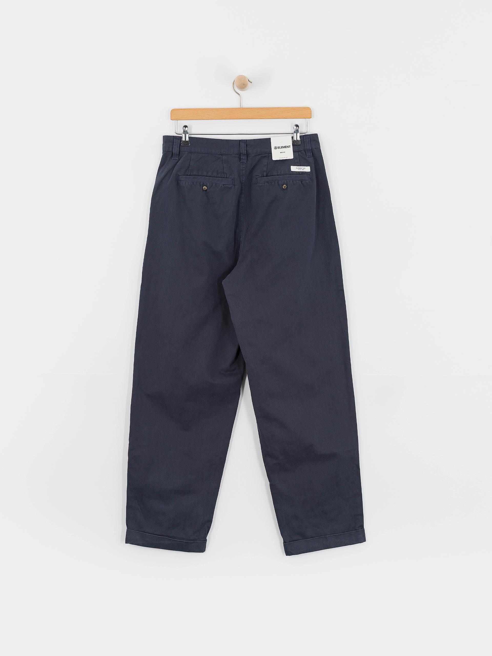 Kalhoty Element Big Pleated Chino (eclipse navy)