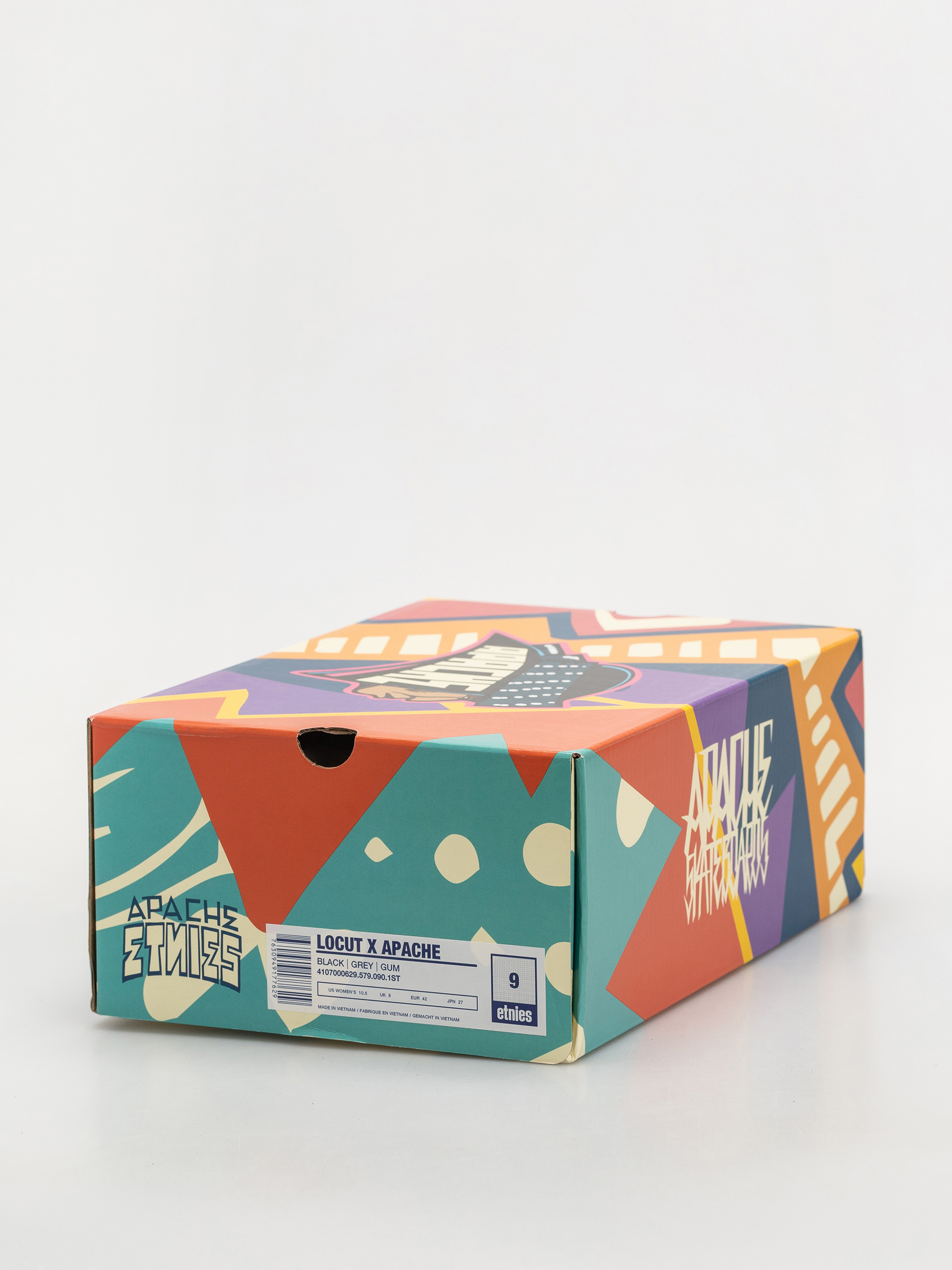 Boty Etnies Locut X Apache (black/grey/gum)