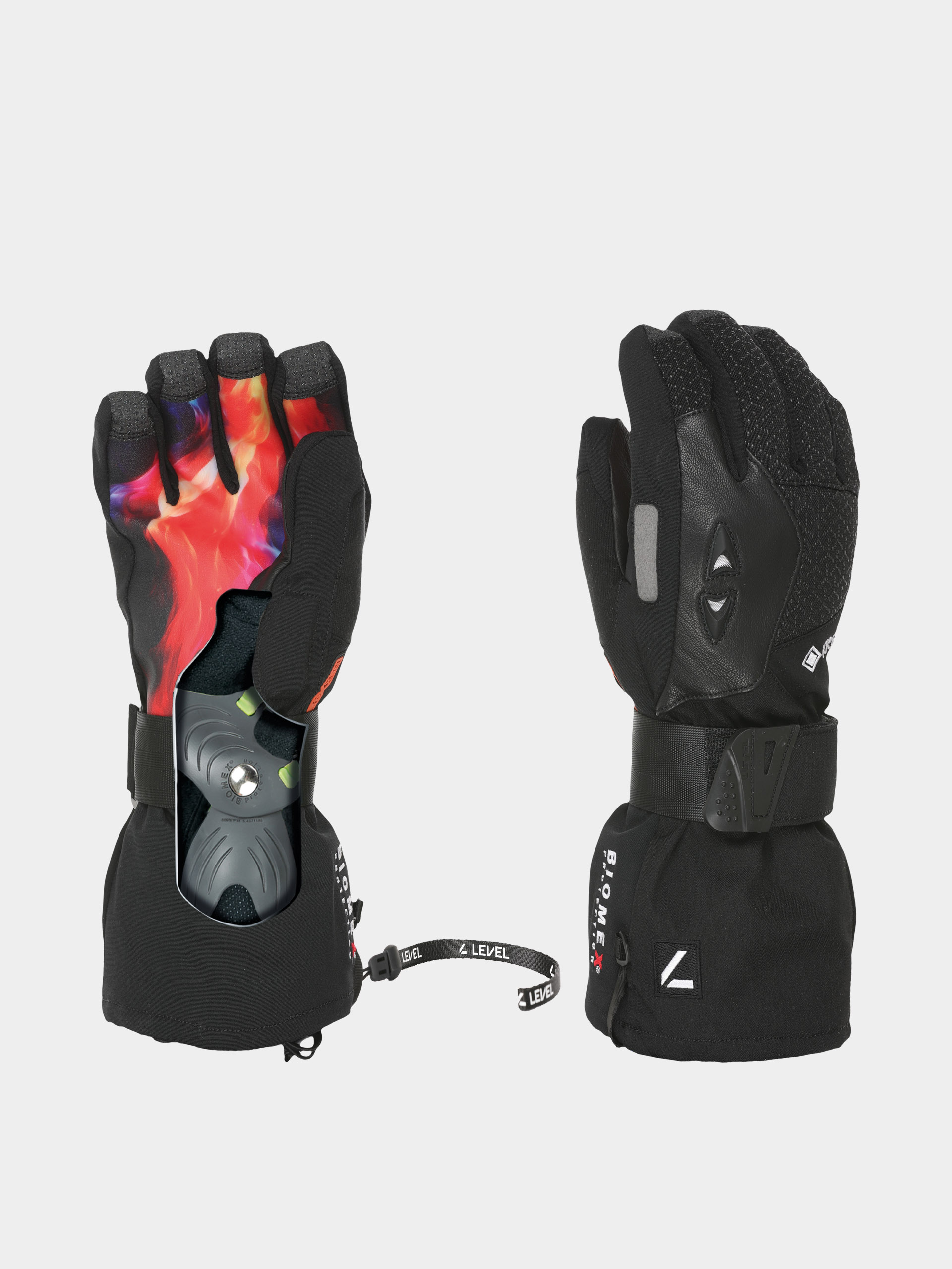 Rukavice Level Super Pipe Gore Tex (black)