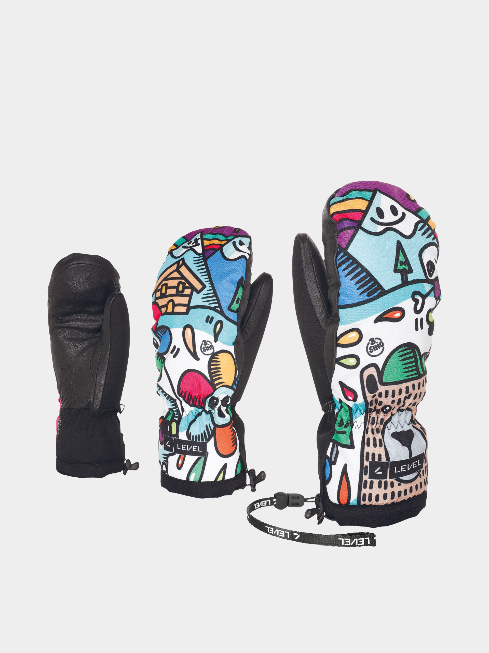 Rukavice Level Soul Mitt (pattern)