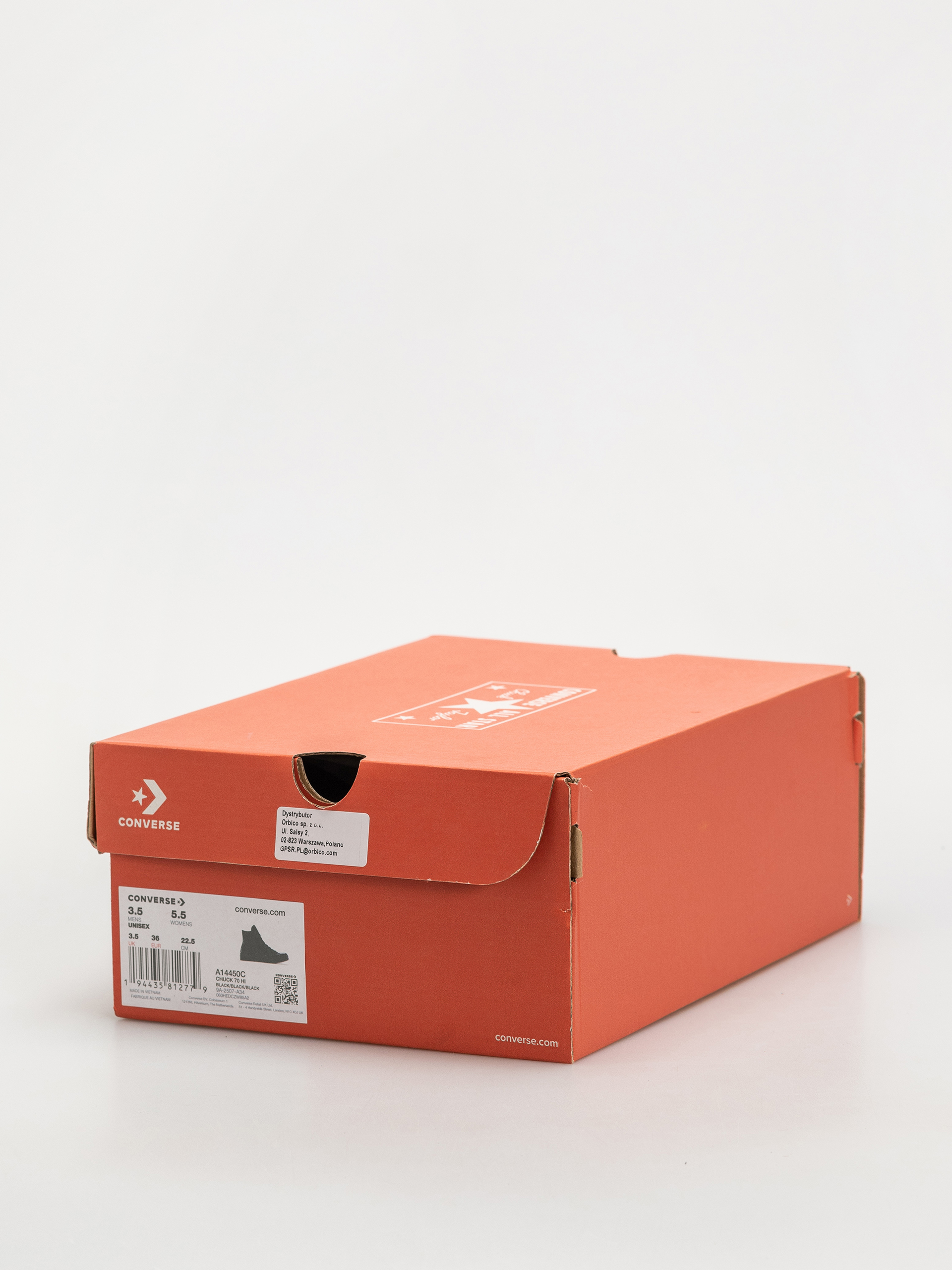 Tenisky Converse Chuck 70 Hi (black/black/black)