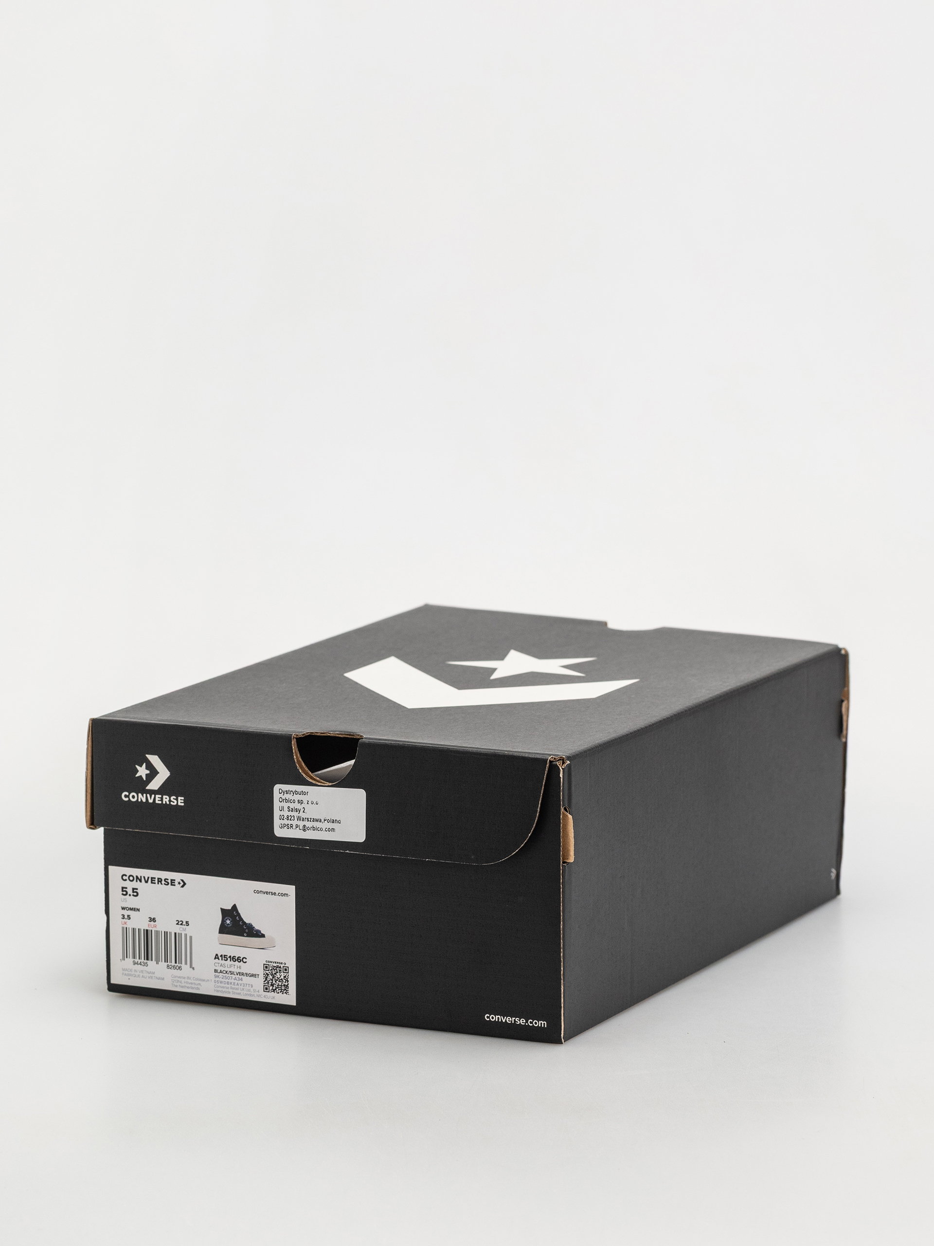 Tenisky Converse Chuck Taylor All Star Lift Hi Wmn (black/silver/egret)