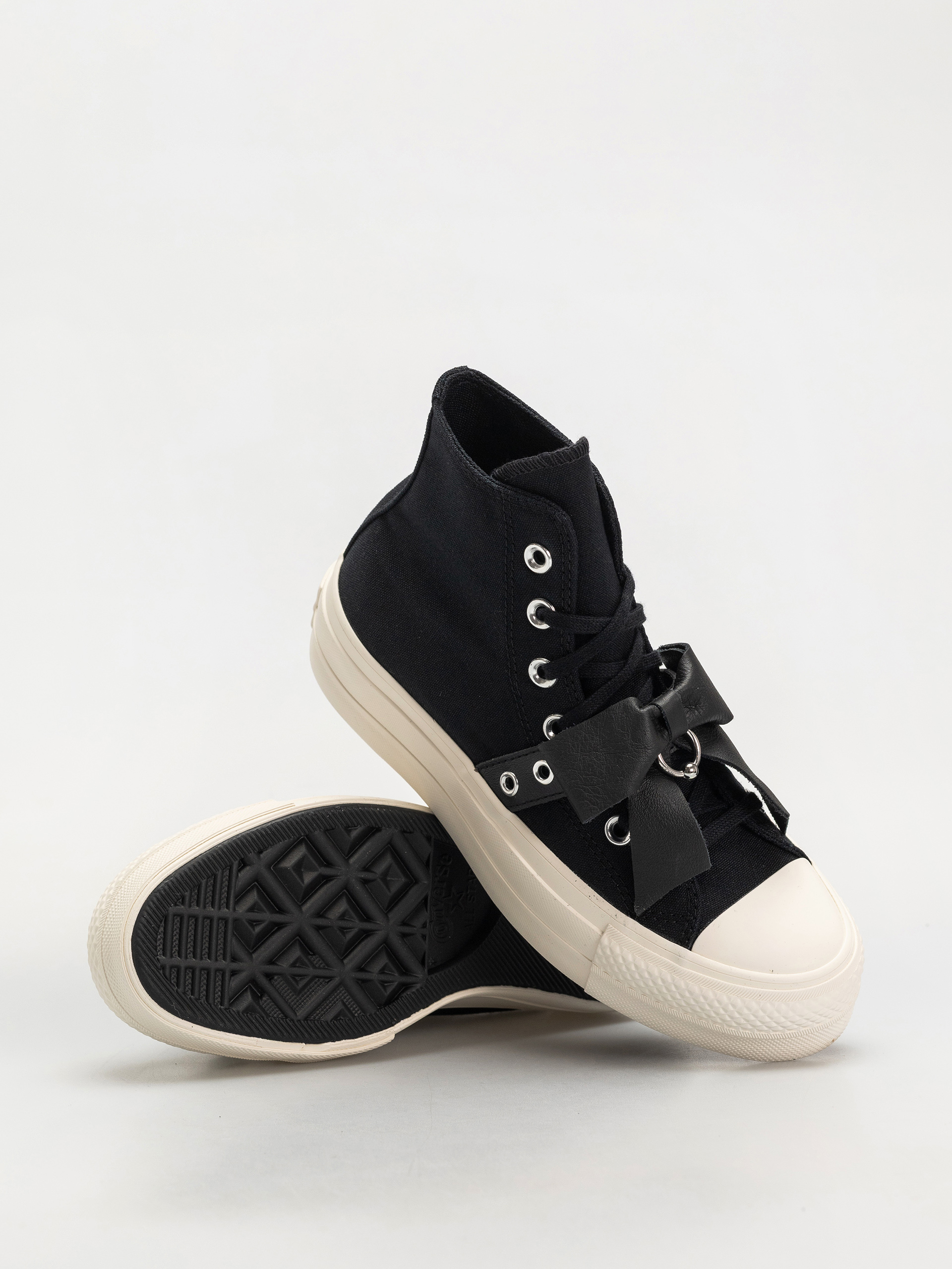 Tenisky Converse Chuck Taylor All Star Lift Hi Wmn (black/silver/egret)