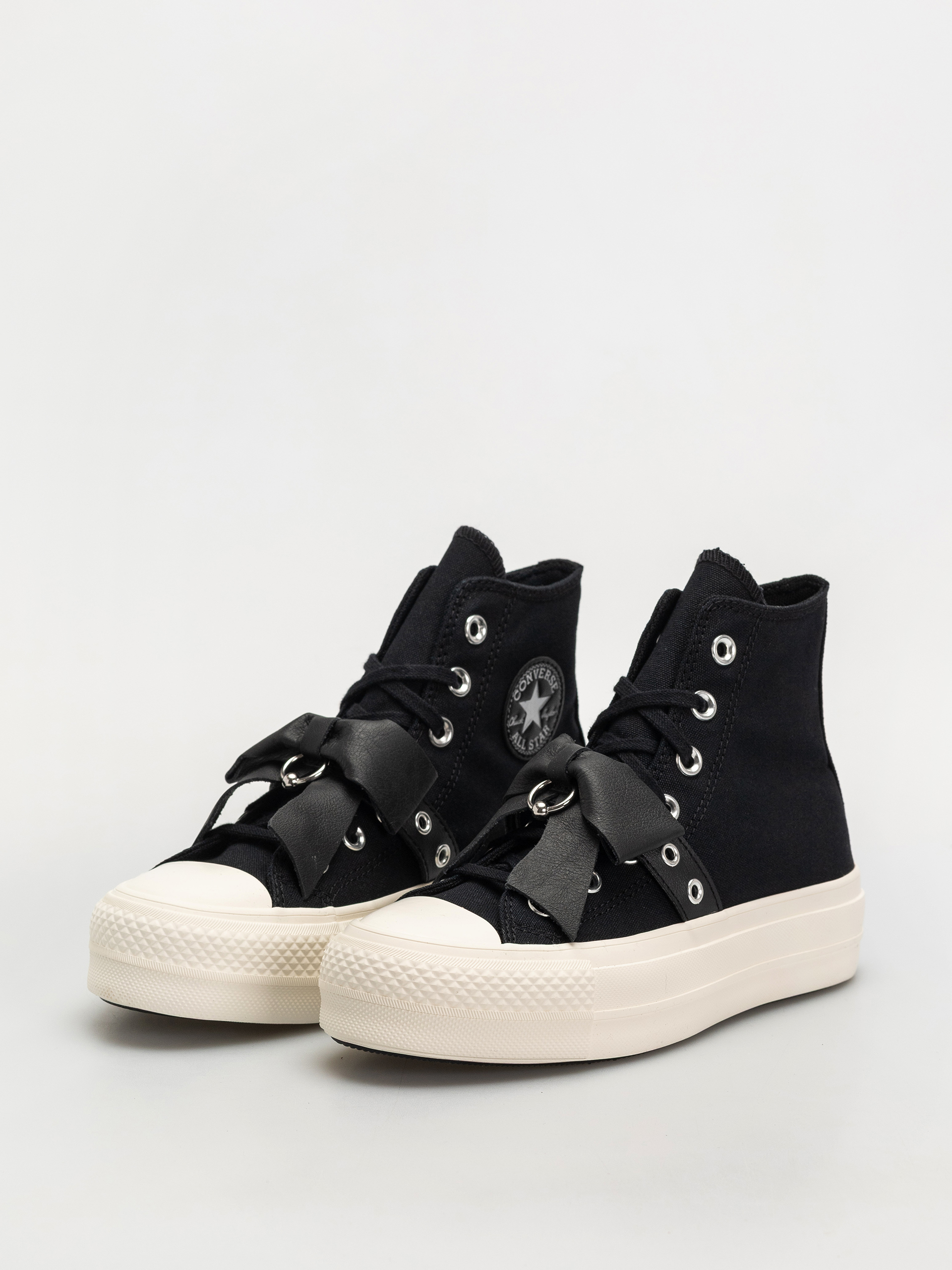 Tenisky Converse Chuck Taylor All Star Lift Hi Wmn (black/silver/egret)