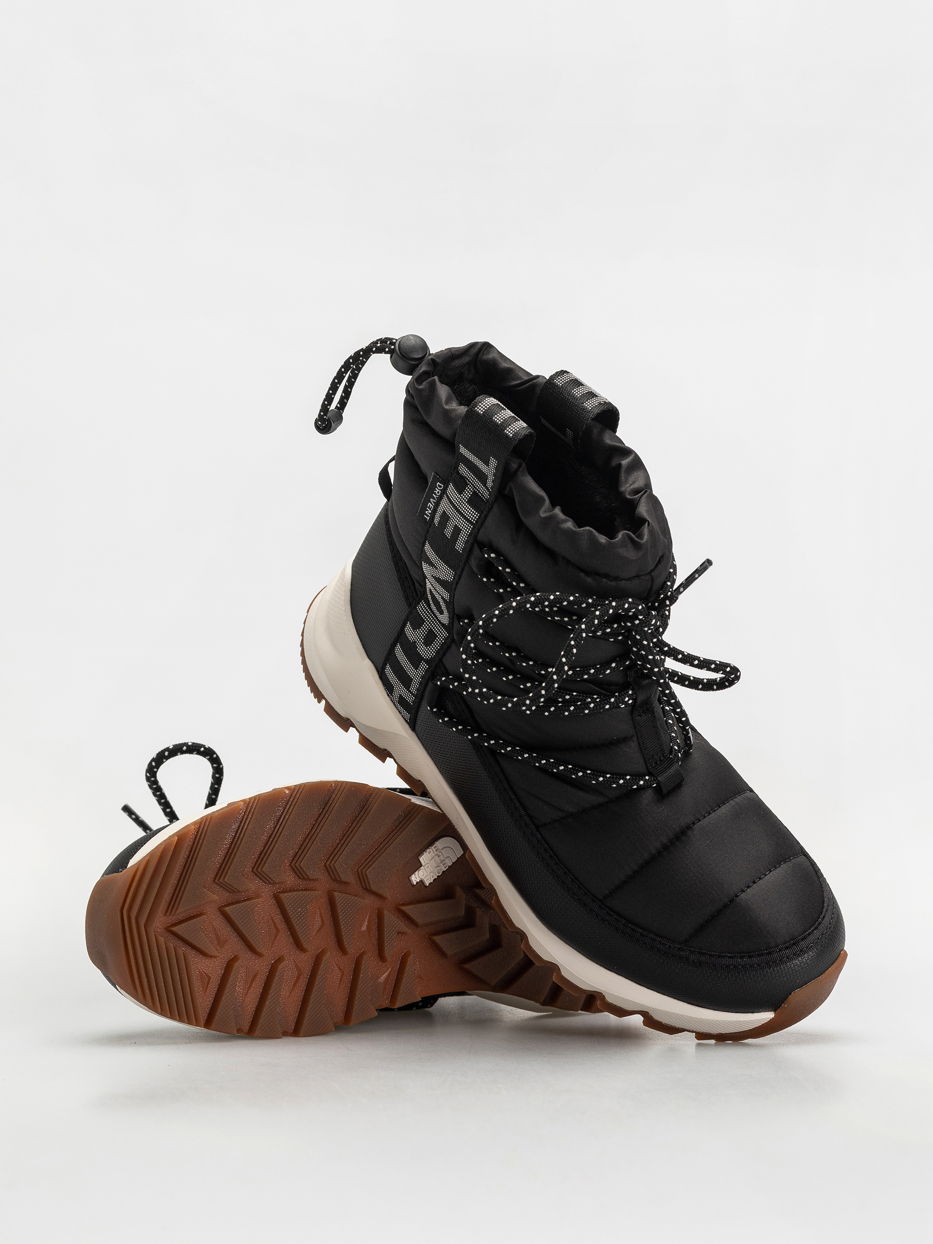 Boty The North Face Thermoball Lace Up Wp Wmn (tnf black/gardenia white)