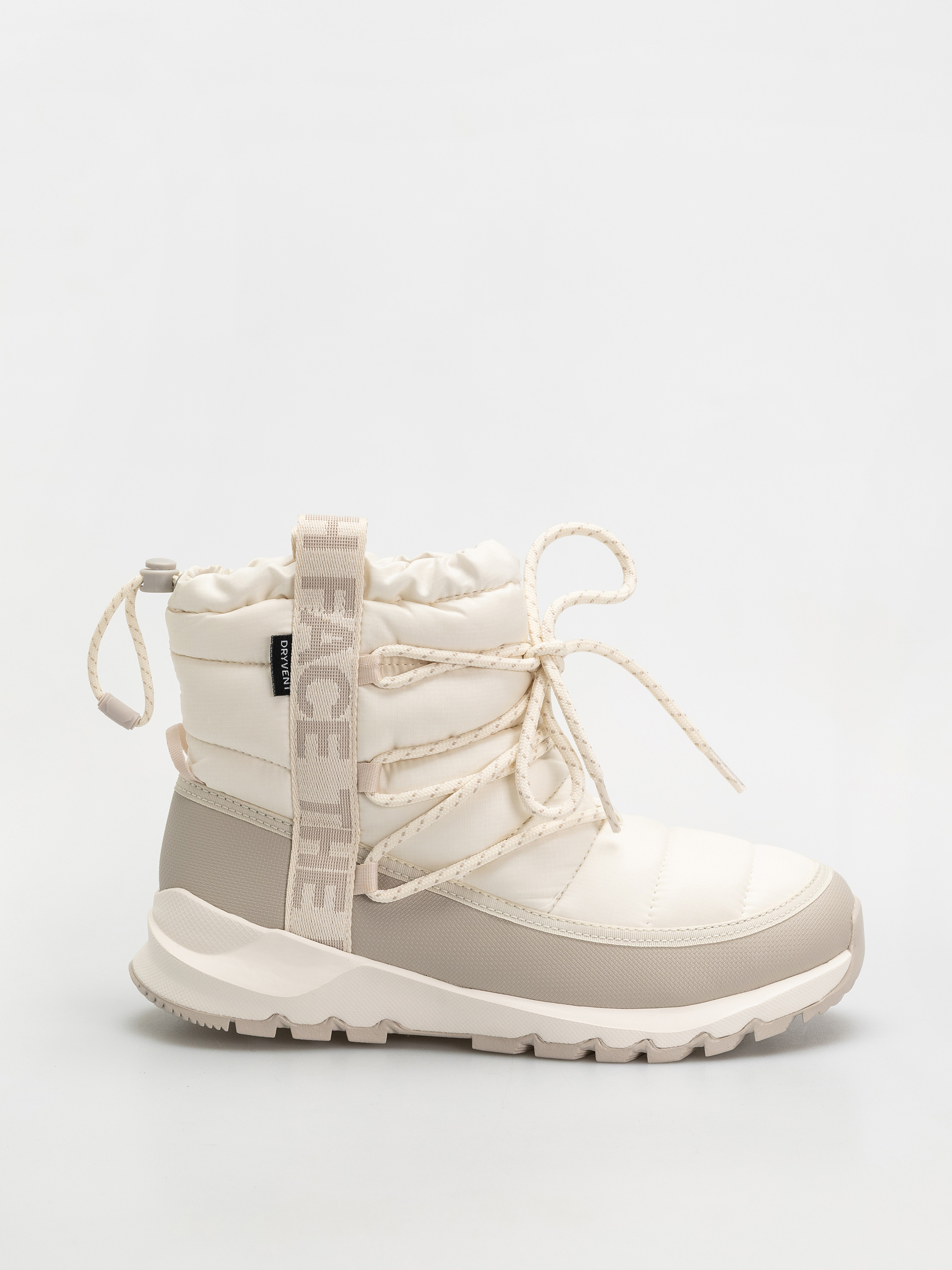 Boty The North Face Thermoball Lace Up Wp Wmn (gardenia white/silvergrey)