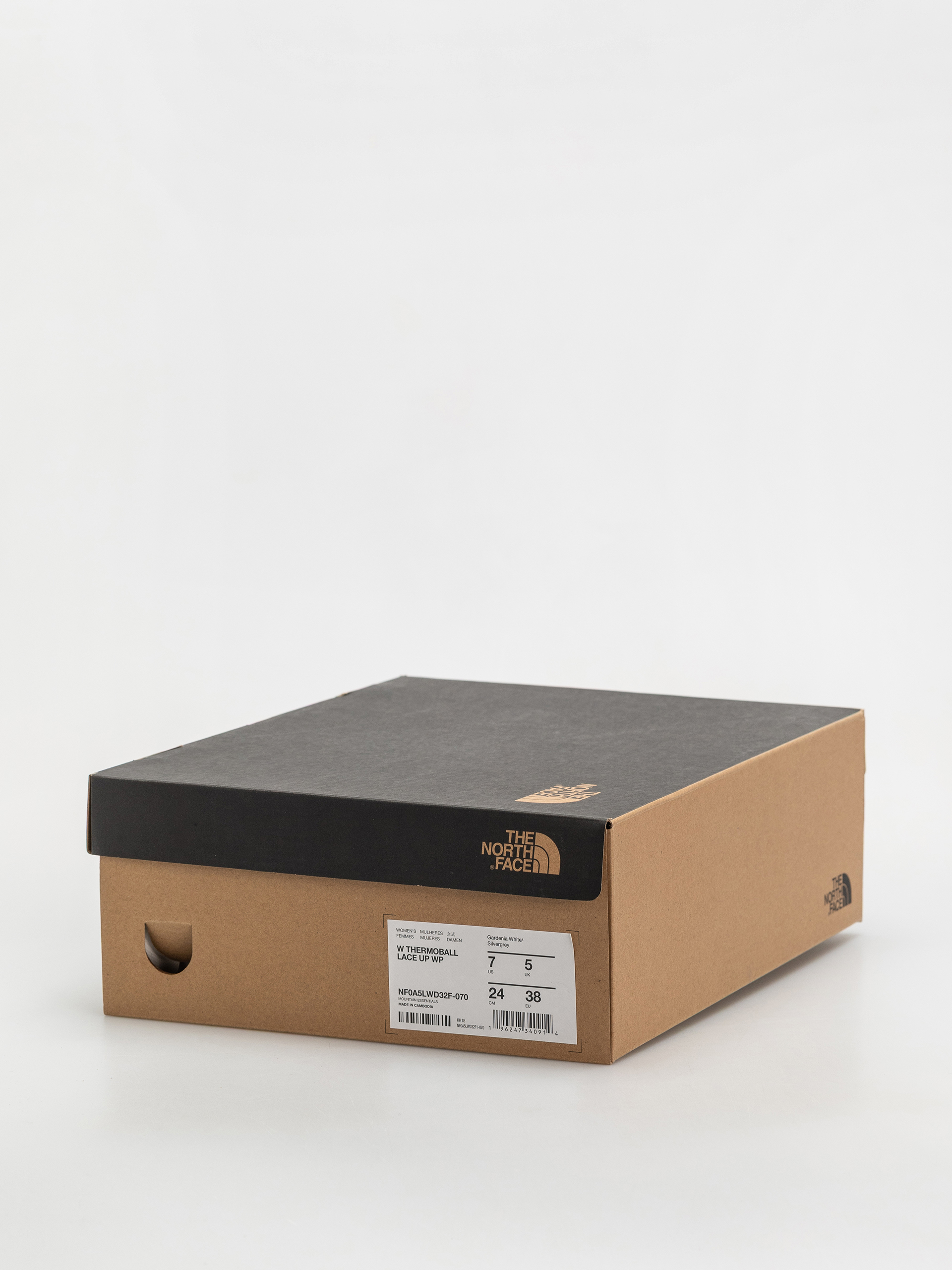 Boty The North Face Thermoball Lace Up Wp Wmn (gardenia white/silvergrey)