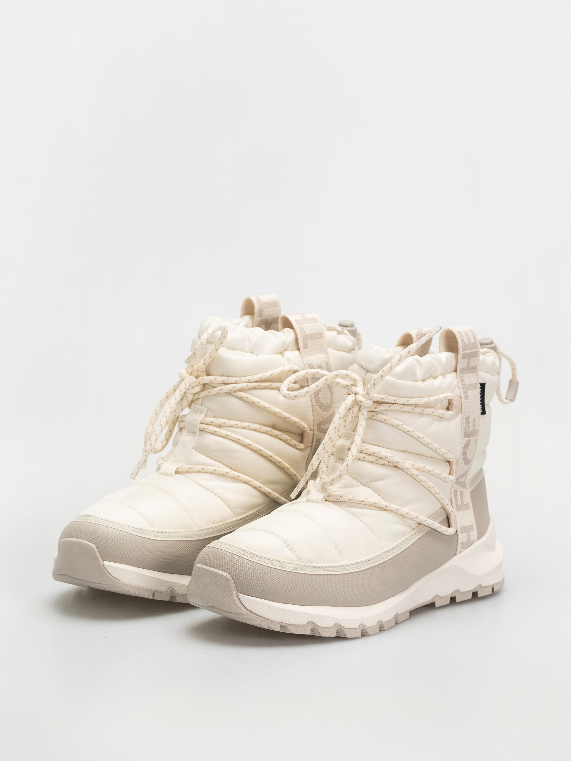 Boty The North Face Thermoball Lace Up Wp Wmn (gardenia white/silvergrey)
