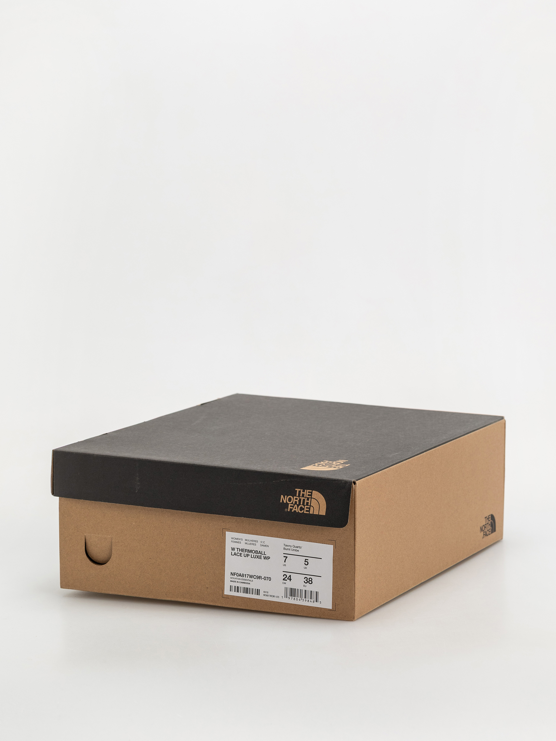 Boty The North Face Thermoball Lace Up Luxe Wp Wmn (tawny quartz/burnt umbe)