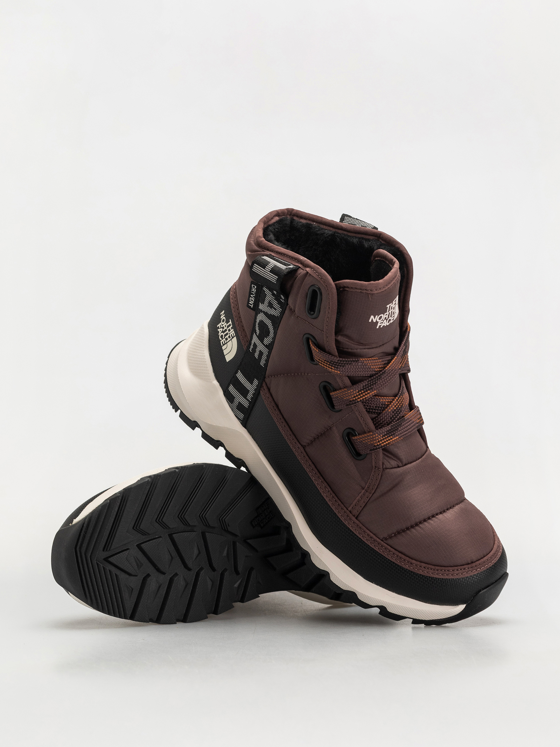 Boty The North Face Thermoball Lace Up Luxe Wp Wmn (tawny quartz/burnt umbe)