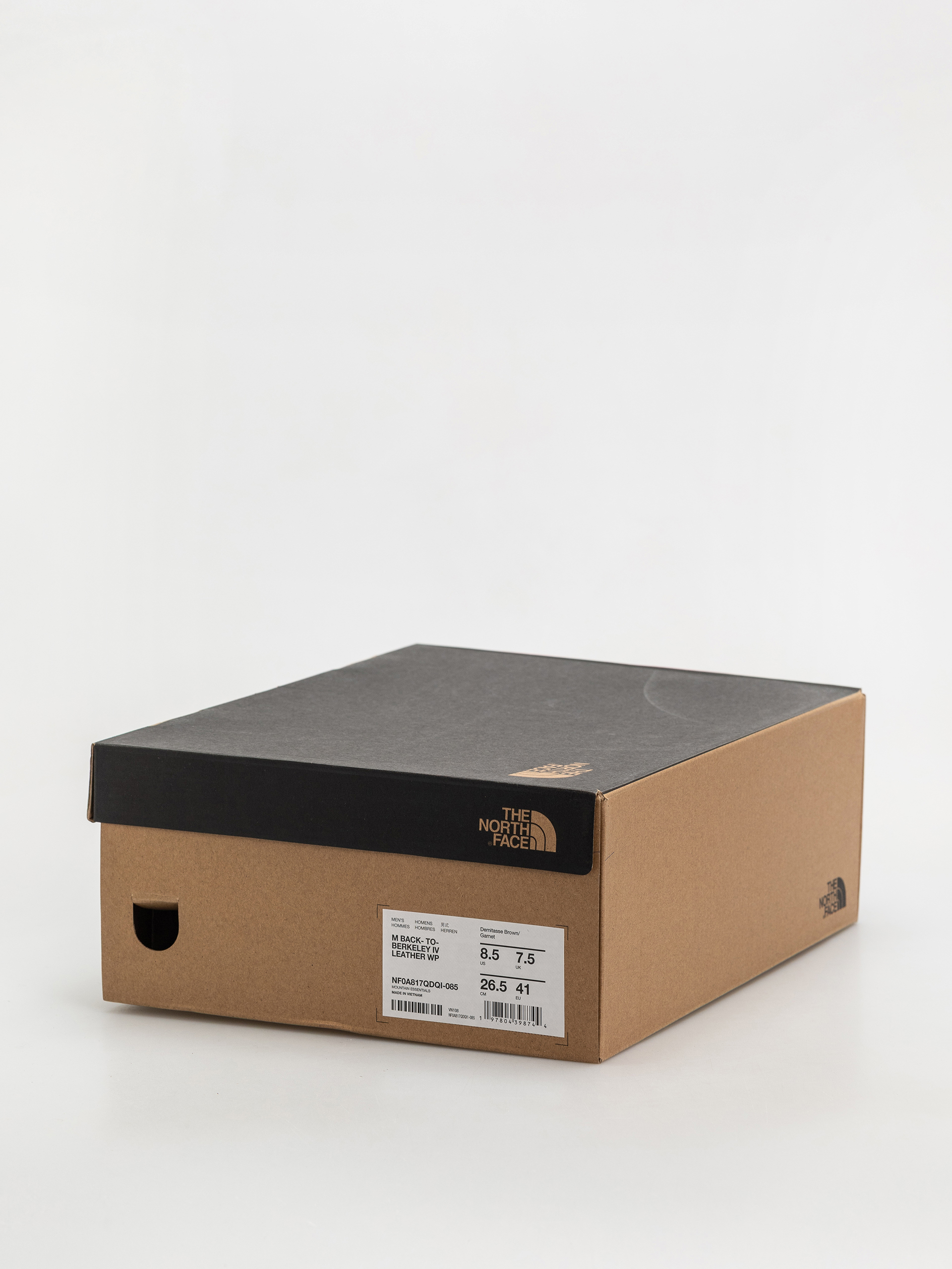 Boty The North Face Back To Berkeley Iv Leather Wp (demitasse brown/garnet)