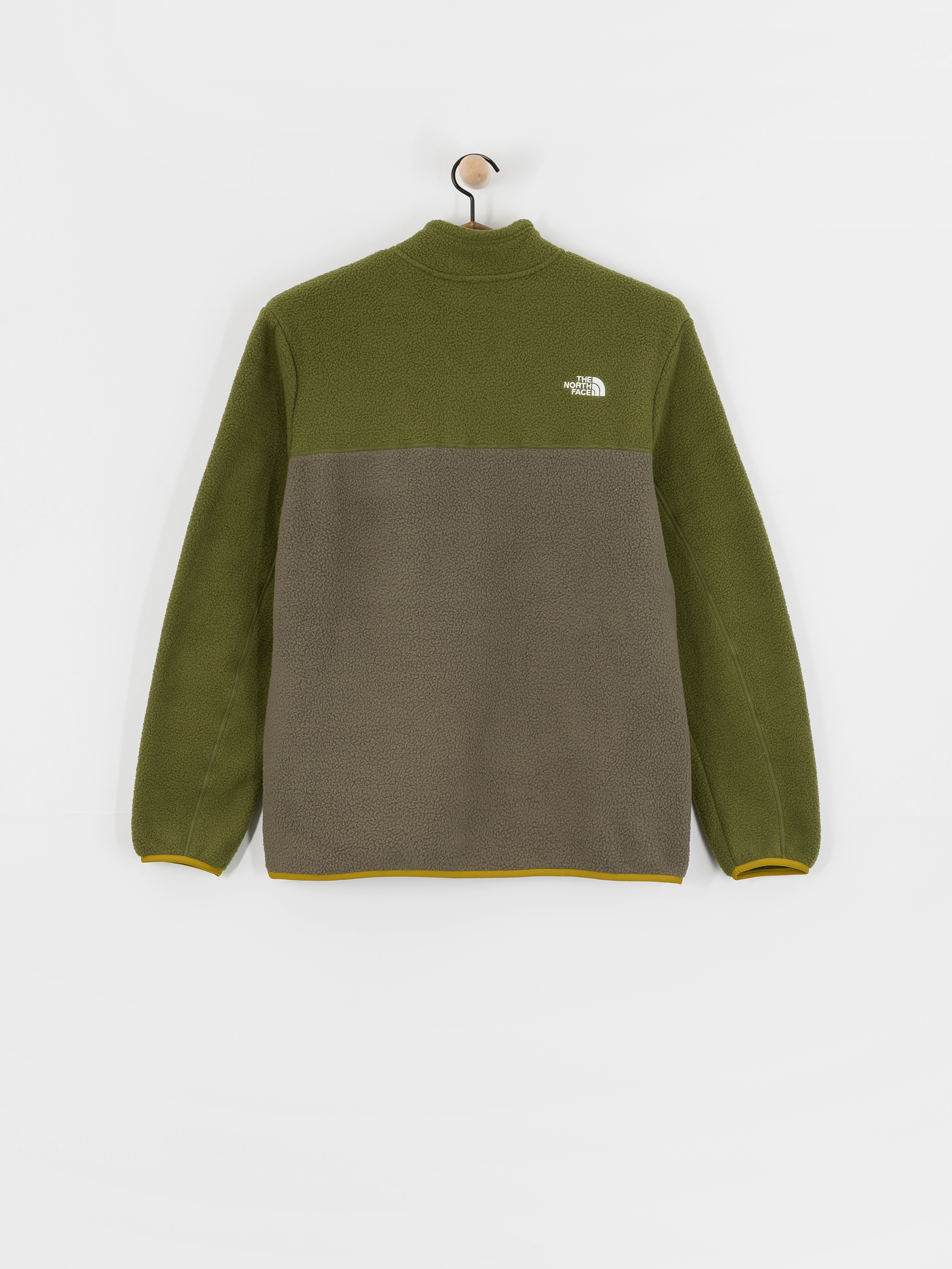 Pánský Fleecová mikina The North Face Yumiori 1/4 Zip (new taupe green/woodlan)