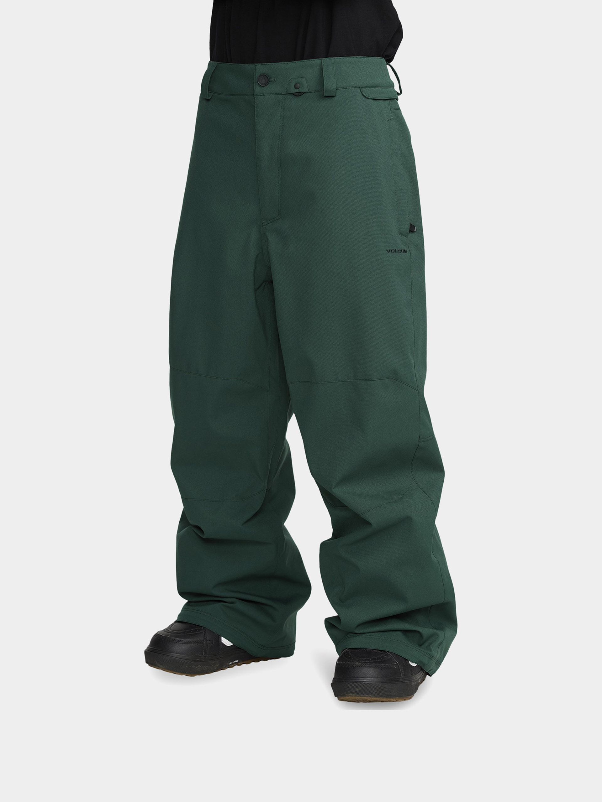 Pánské Snowboardové kalhoty  Volcom Snow Billow (black green)