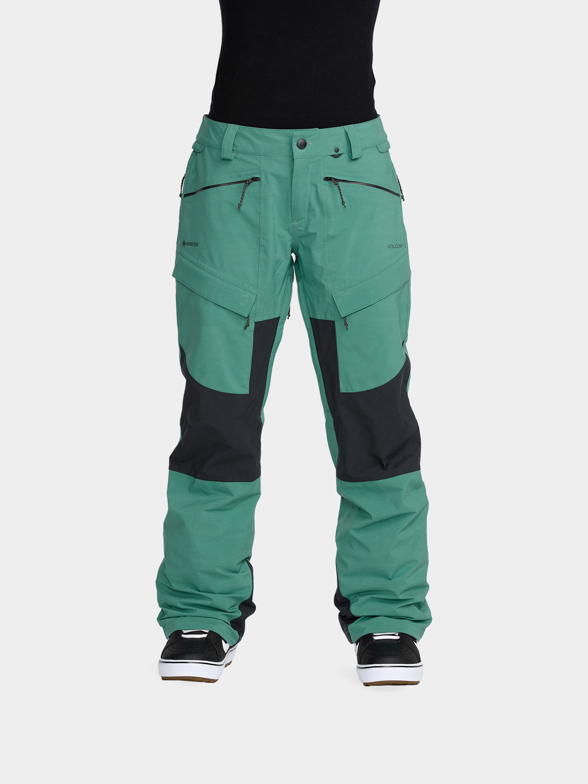 Dámské Snowboardové kalhoty  Volcom V.Co At Stretch Gore Tex (spruce green)