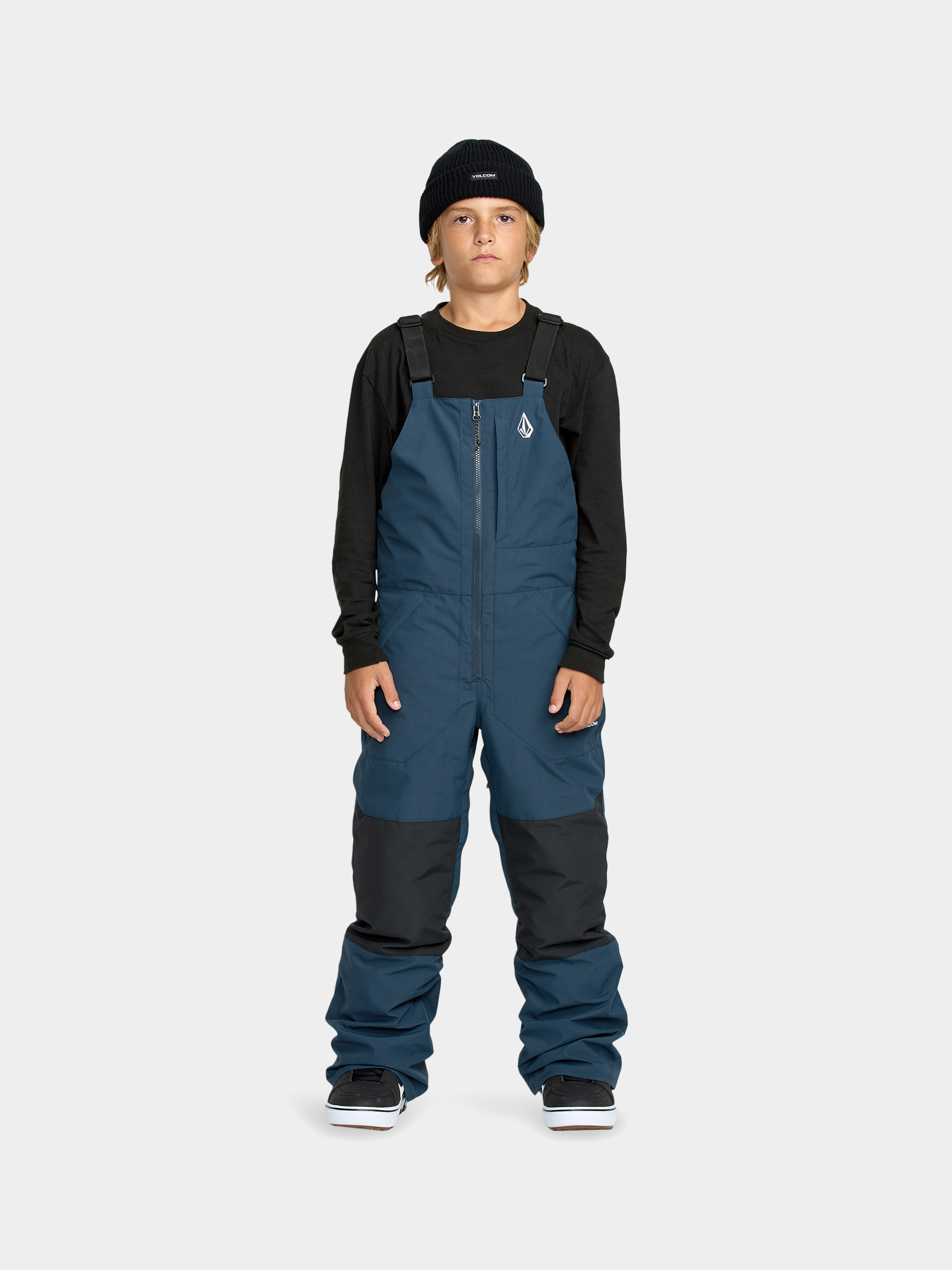 Snowboardovu00e9 kalhoty  Volcom Barkley Ins Bib Overall JR (deep blue)