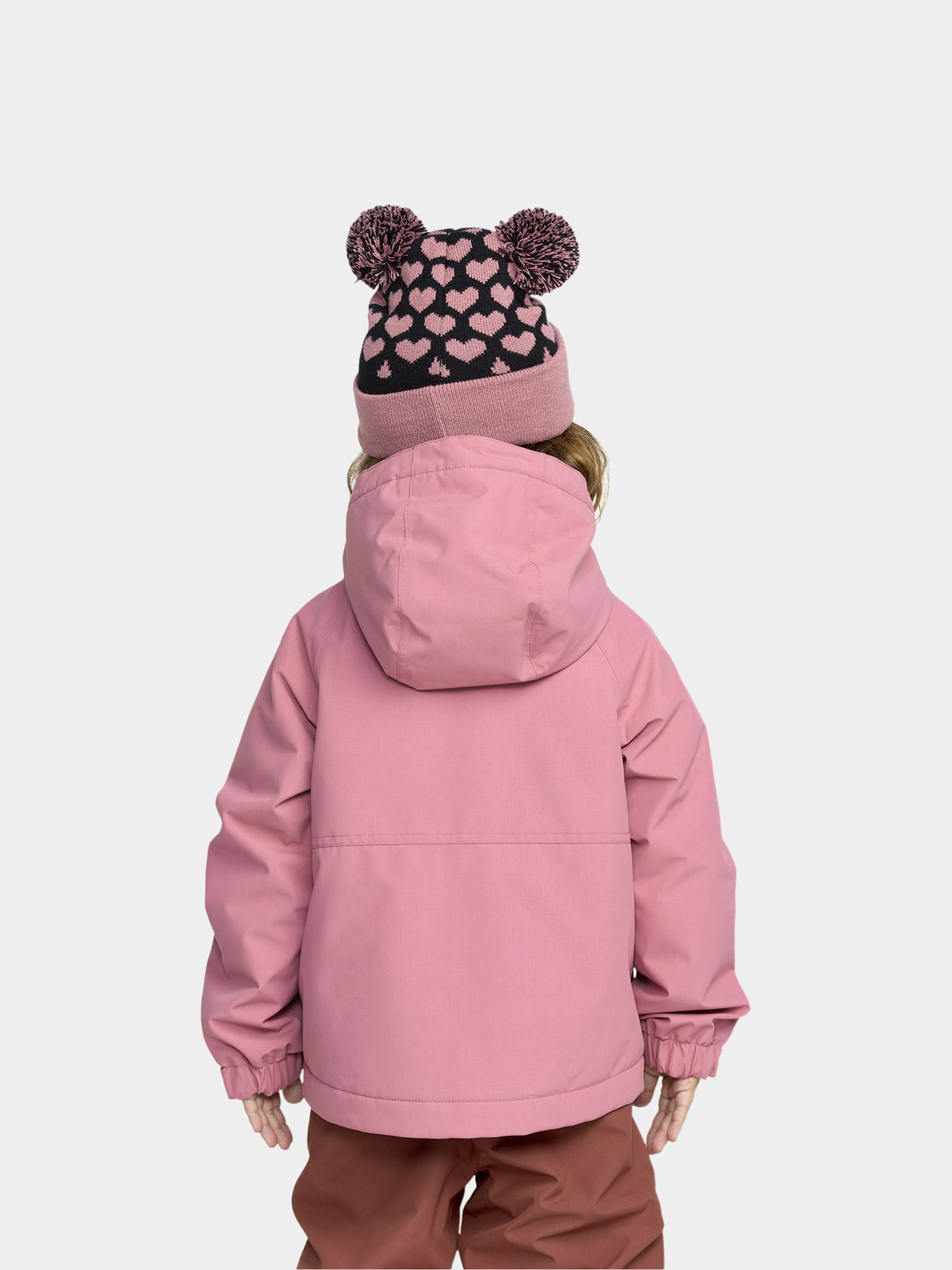 Snowboardová bunda Volcom Little Flurry Ins JR (mesa rose)
