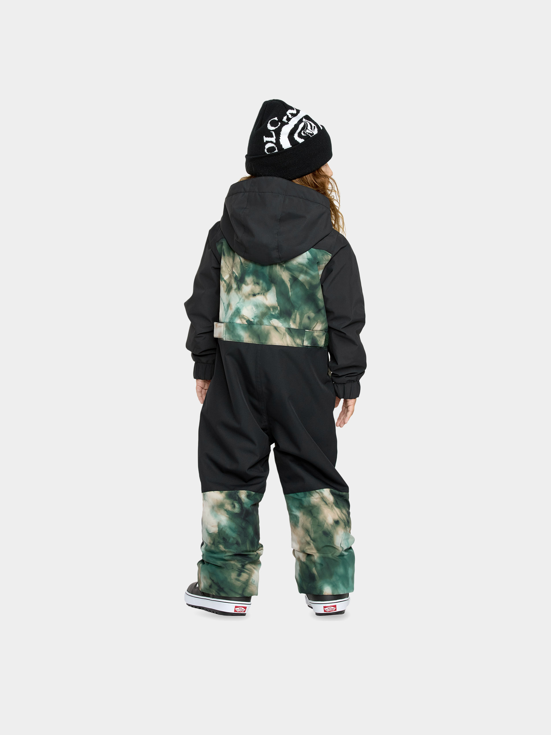 Snowboardová bunda Volcom Little Flurry One Piece JR (green)