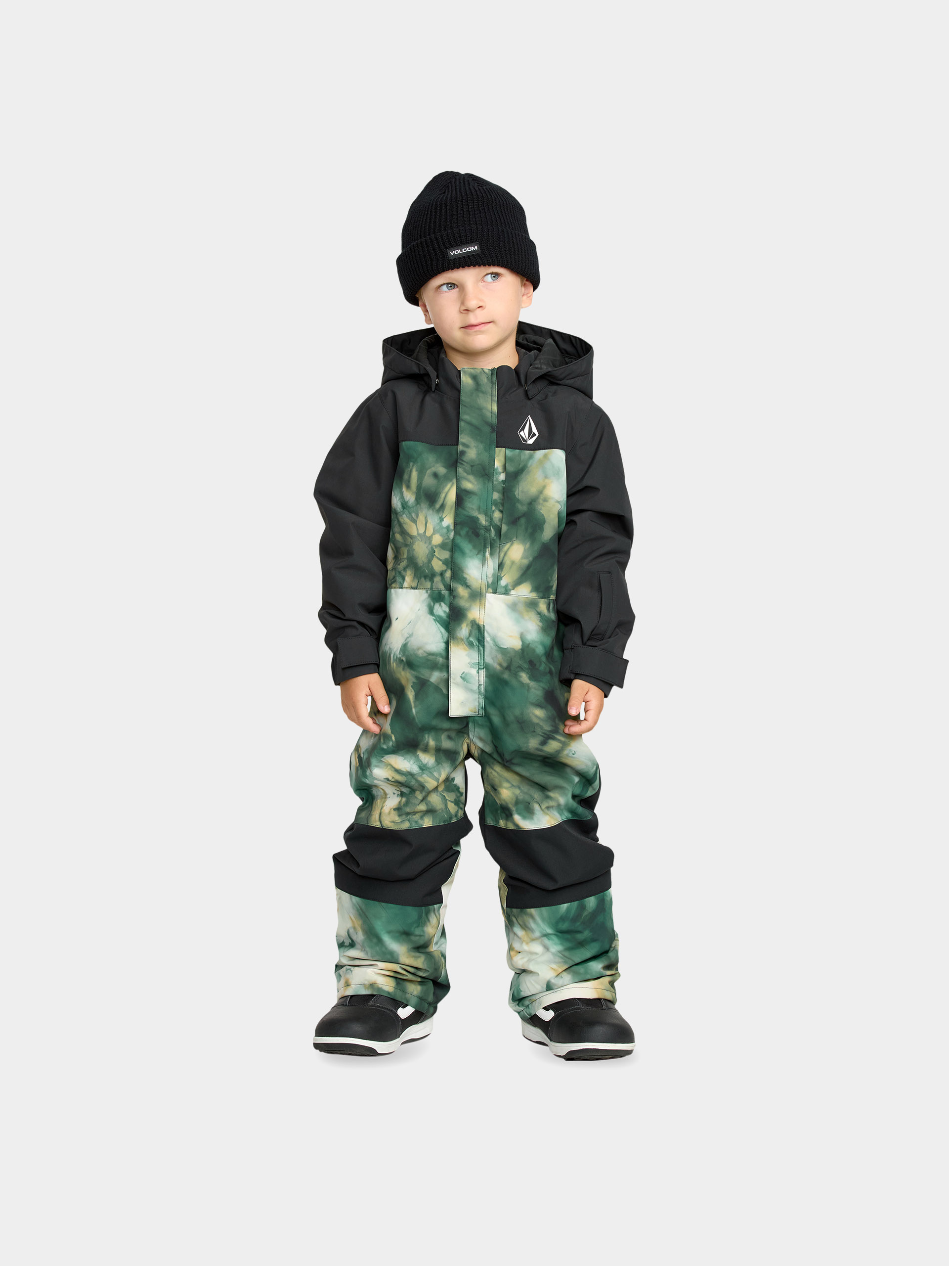 Snowboardová bunda Volcom Little Flurry One Piece JR (green)