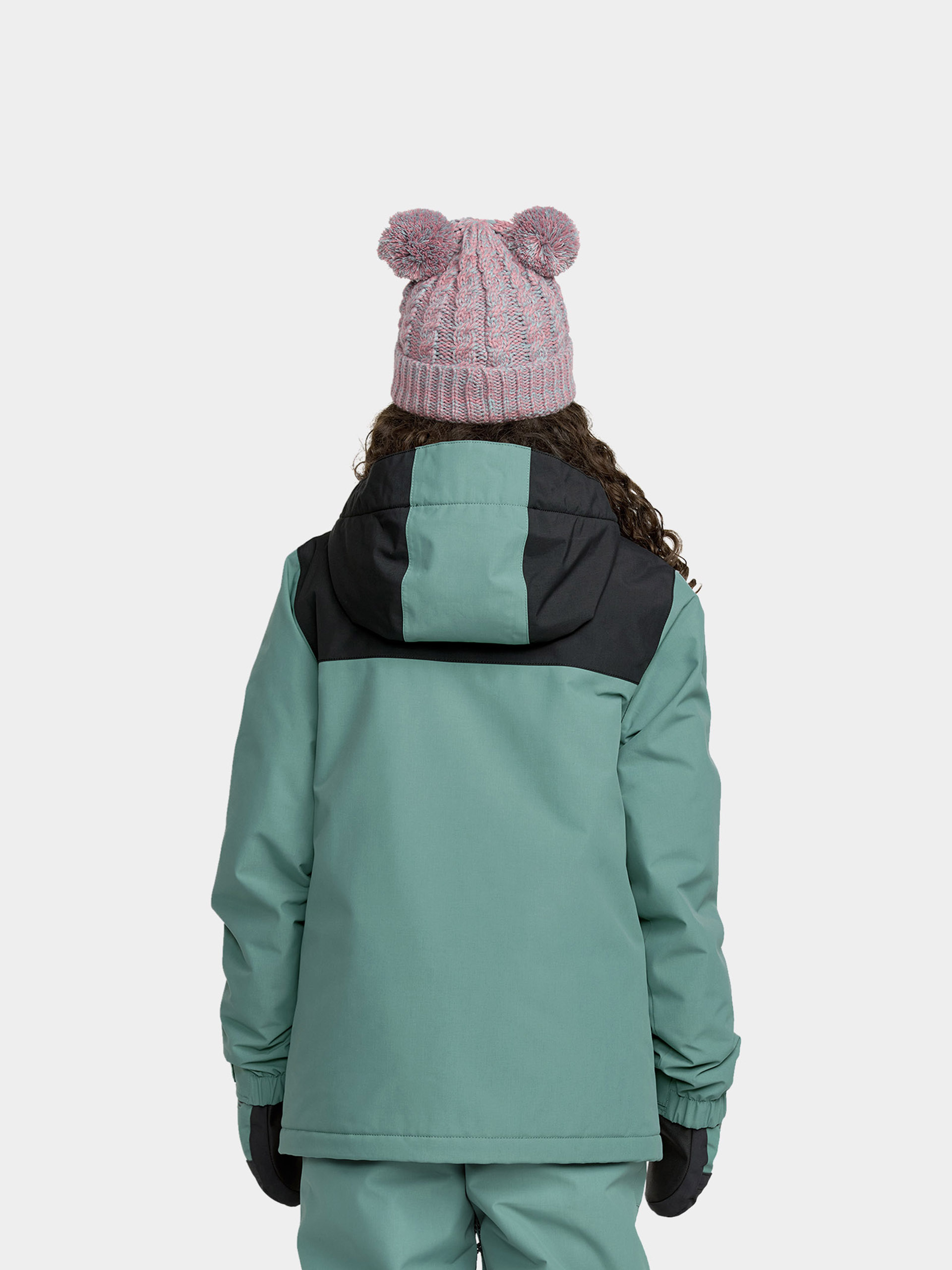 Snowboardová bunda Volcom Stone.91 Ins JR (spruce green)